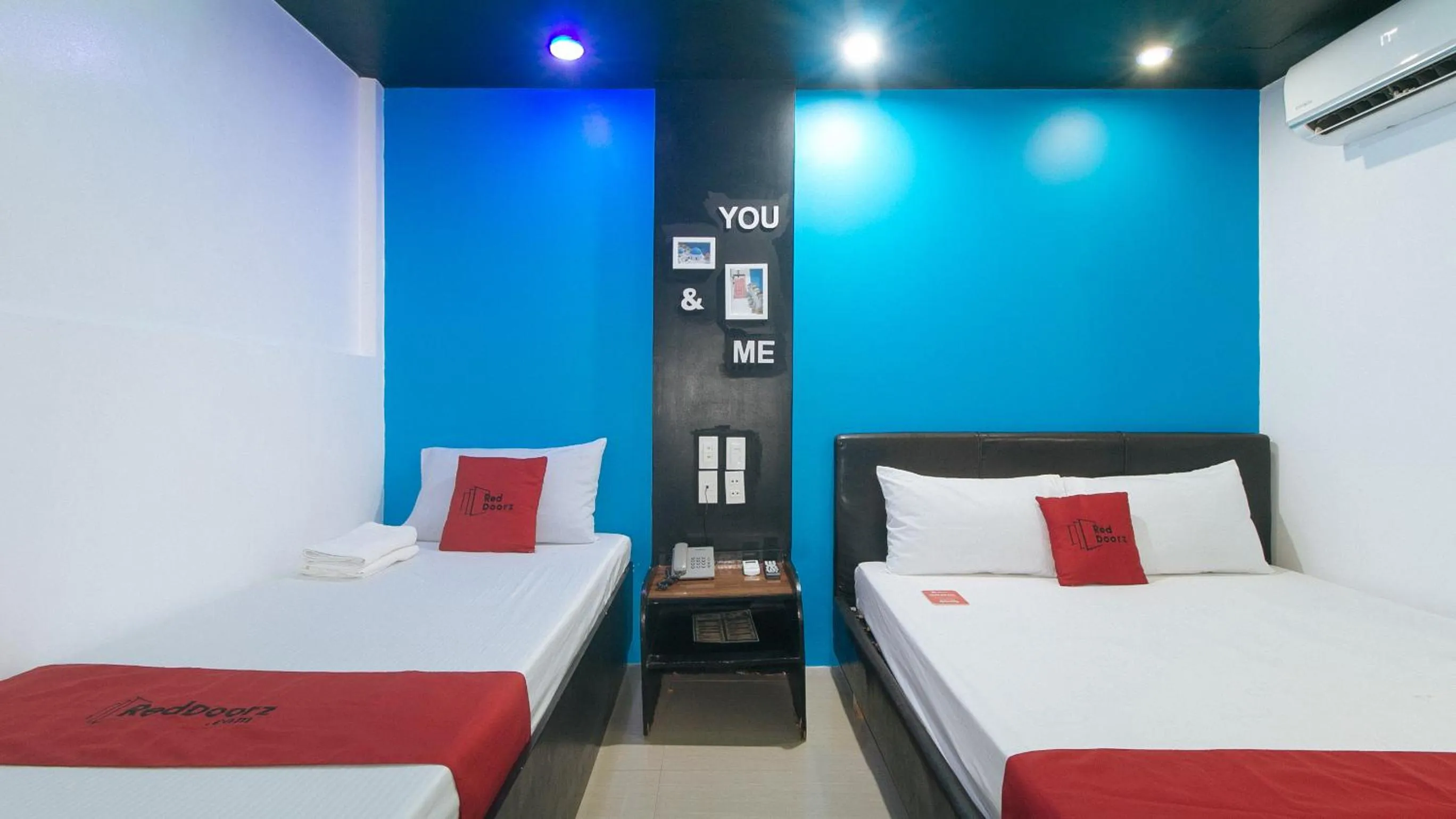 Bed in RedDoorz at Ranchotel Bayanan Alabang