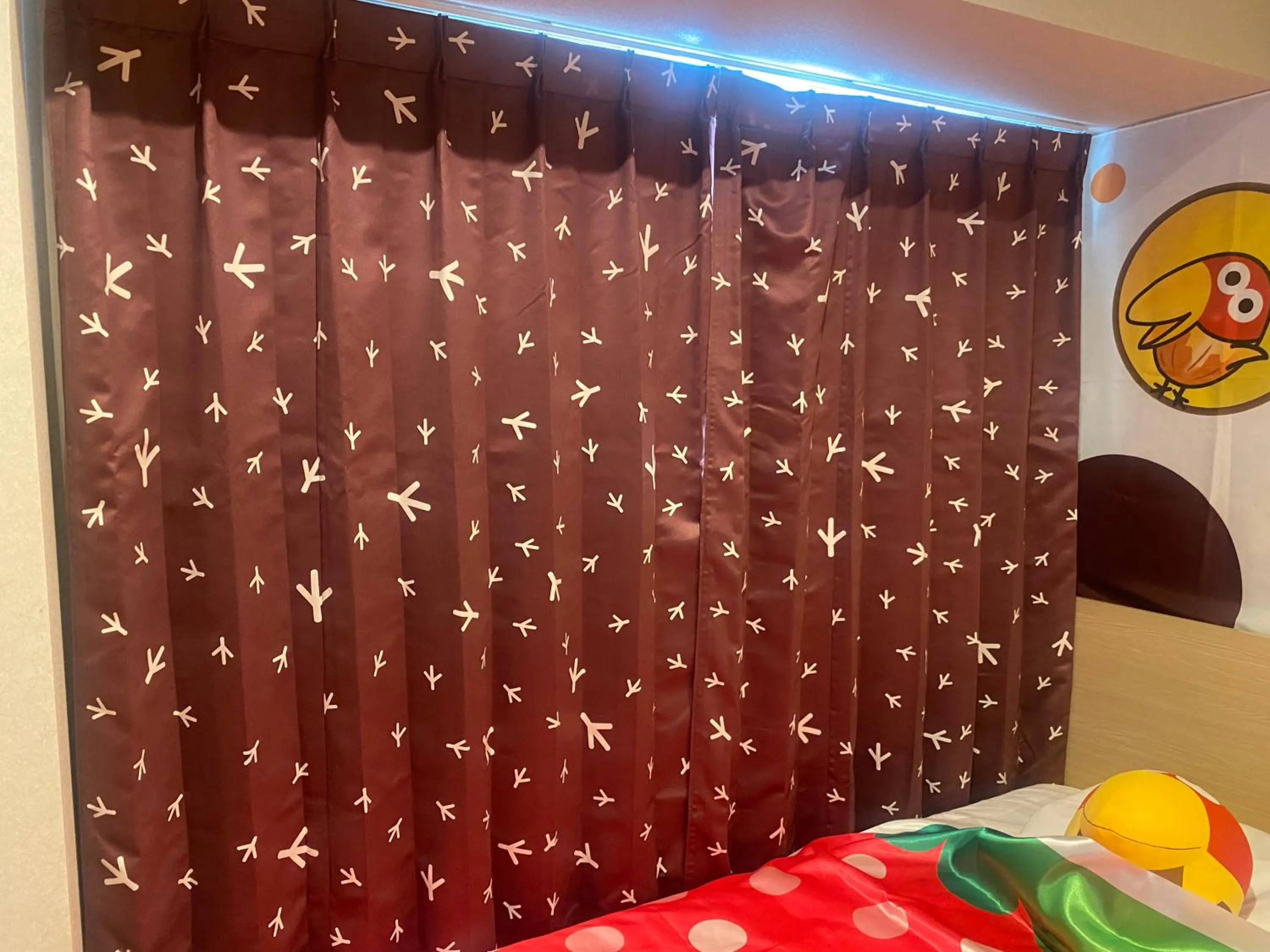 Decorative detail, Bed in Henn na Hotel Kanazawa Korimbo