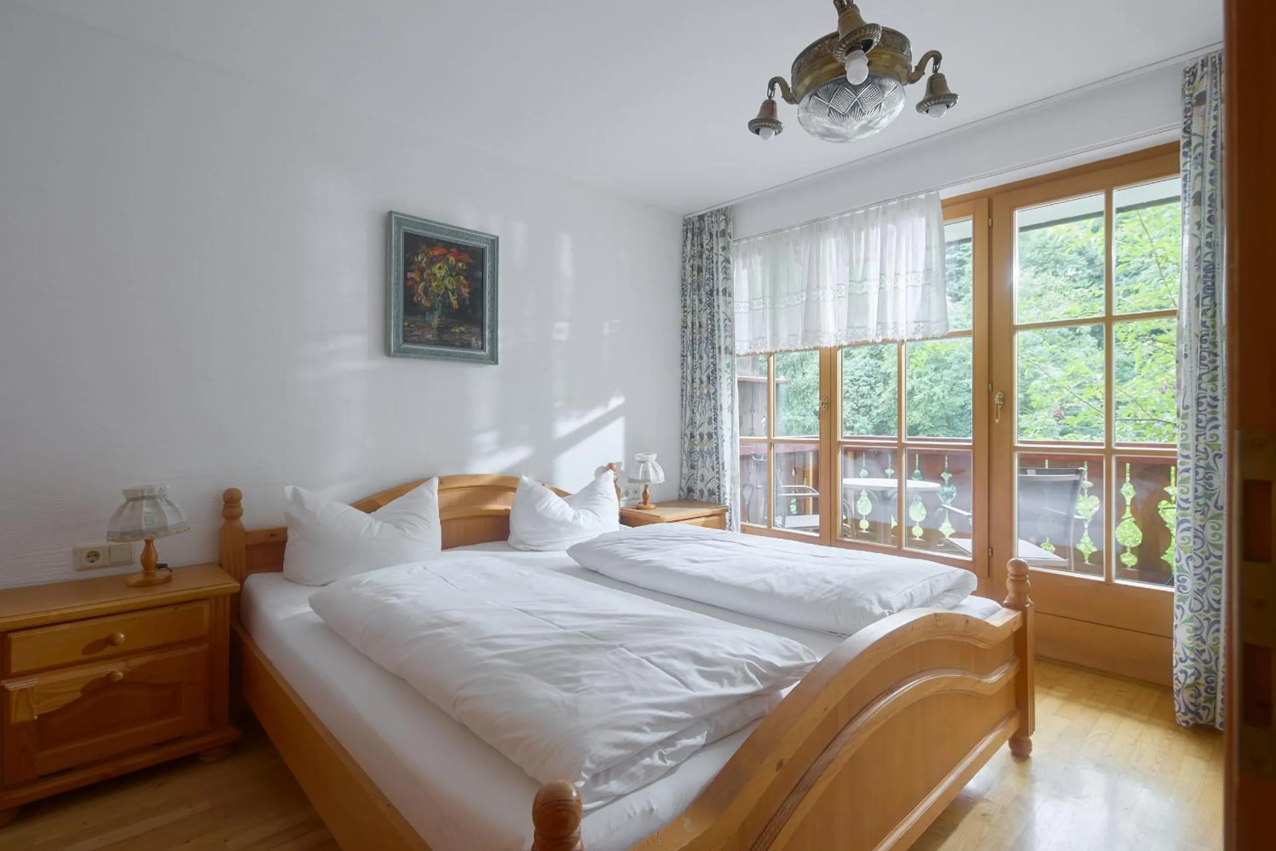 Bed in Alt Montafon Hotel Appartements by Pferd auf Wolke