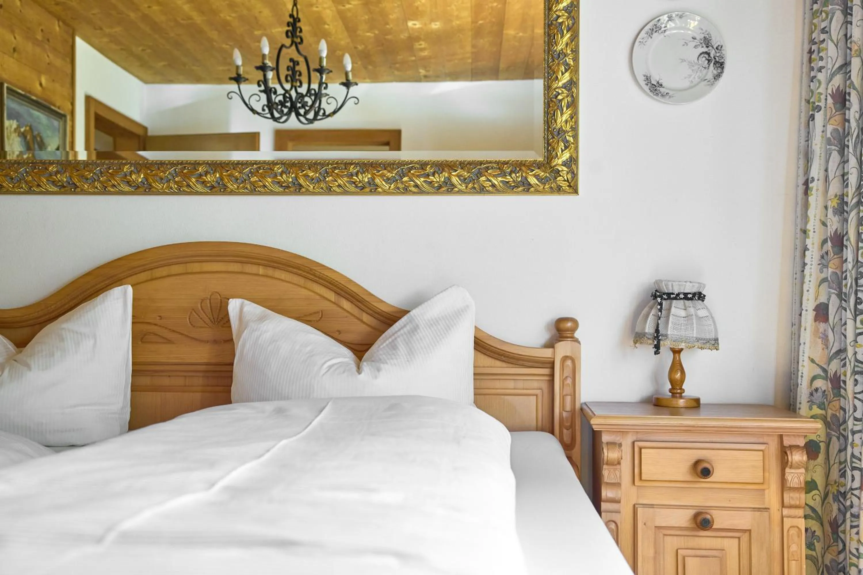 Bed in Alt Montafon Hotel Appartements by Pferd auf Wolke