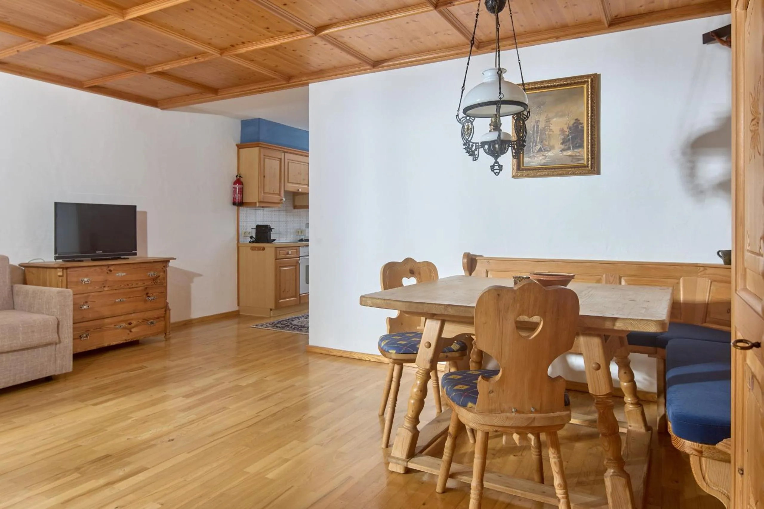 Communal lounge/ TV room in Alt Montafon Hotel Appartements by Pferd auf Wolke