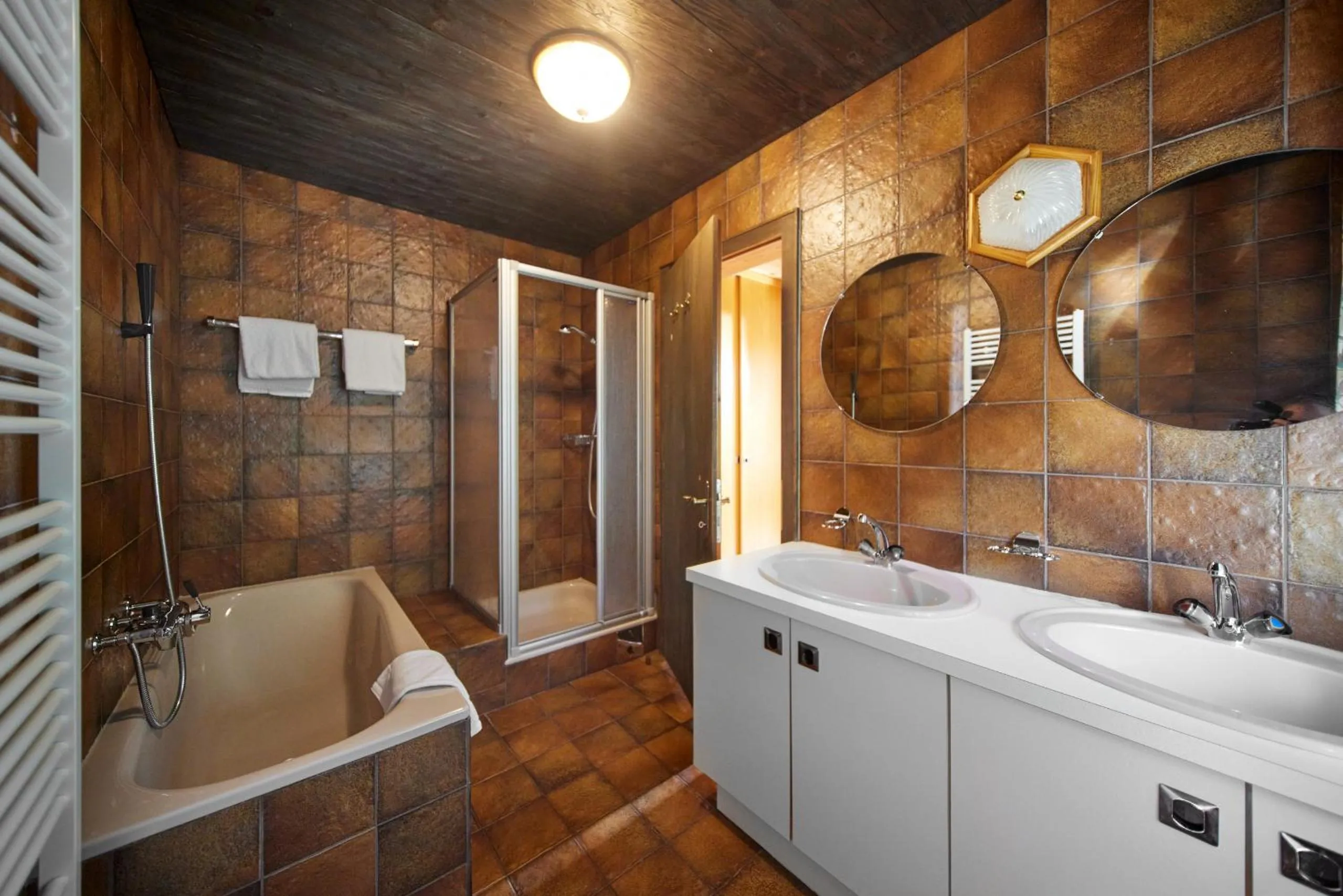 Bathroom in Alt Montafon Hotel Appartements by Pferd auf Wolke