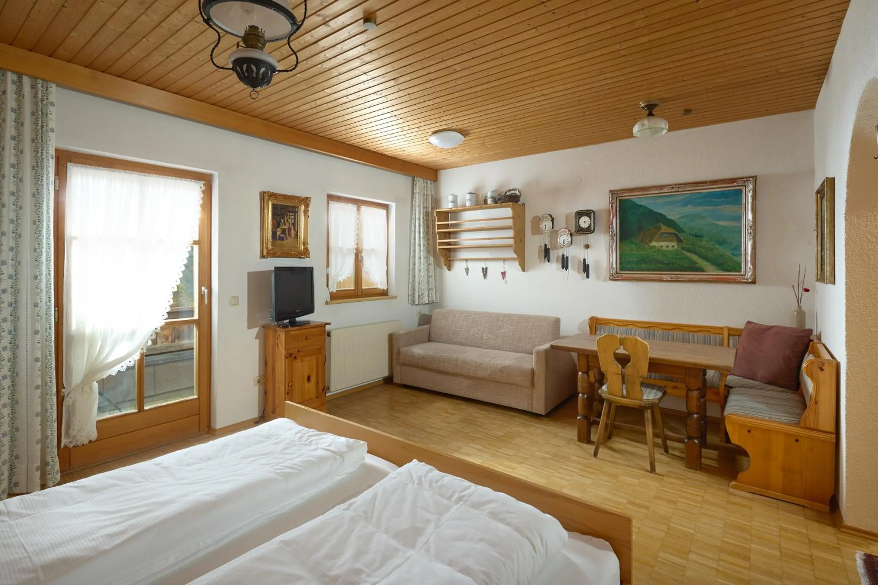 Bed in Alt Montafon Hotel Appartements by Pferd auf Wolke