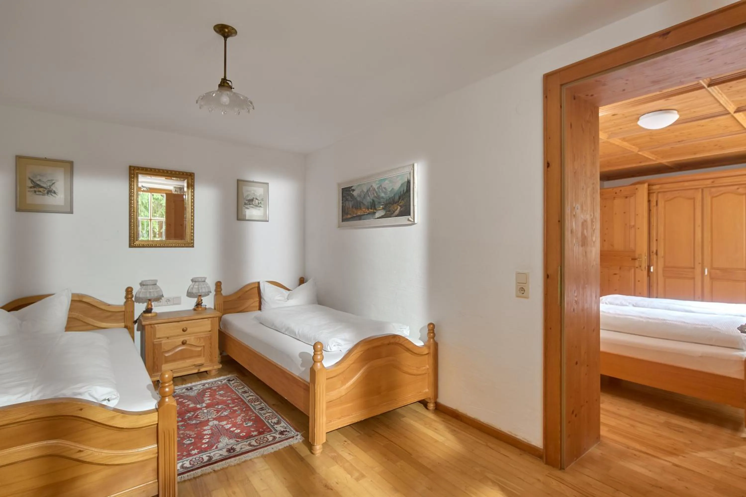 Bed in Alt Montafon Hotel Appartements by Pferd auf Wolke