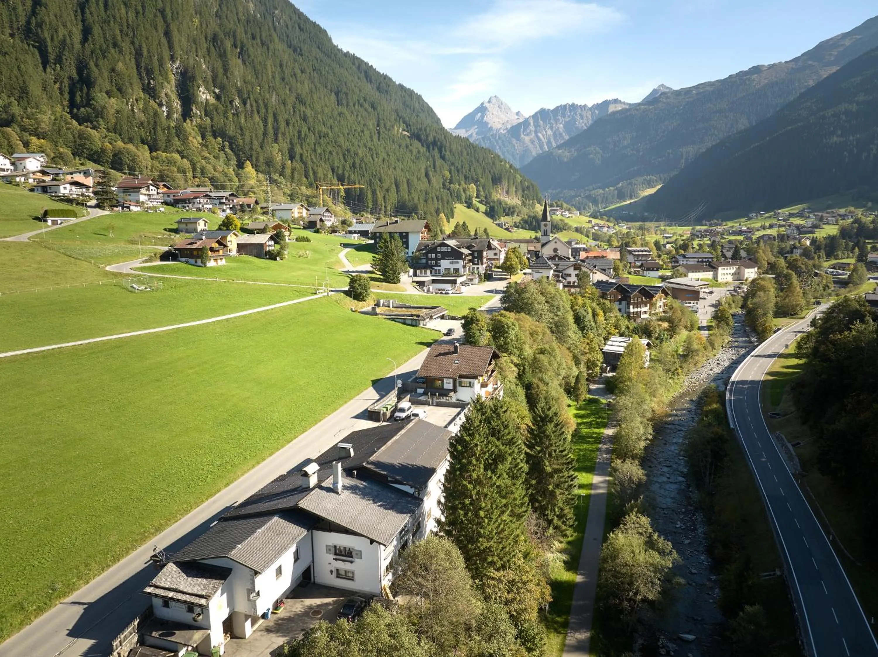 Property building in Alt Montafon Hotel Appartements by Pferd auf Wolke