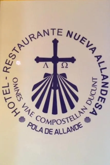 Logo/Certificate/Sign in Hotel Nueva Allandesa