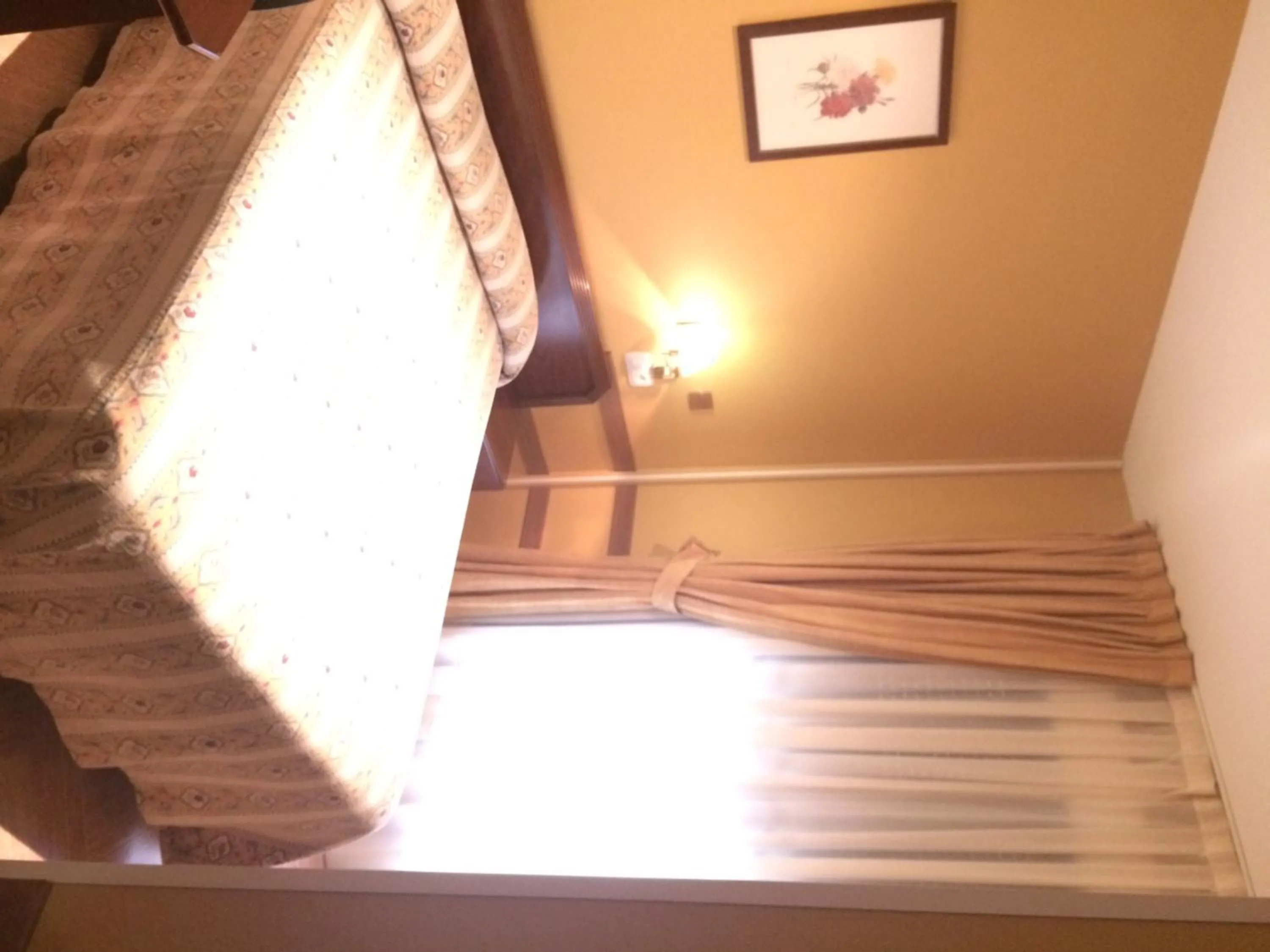 Bed in Hotel Nueva Allandesa