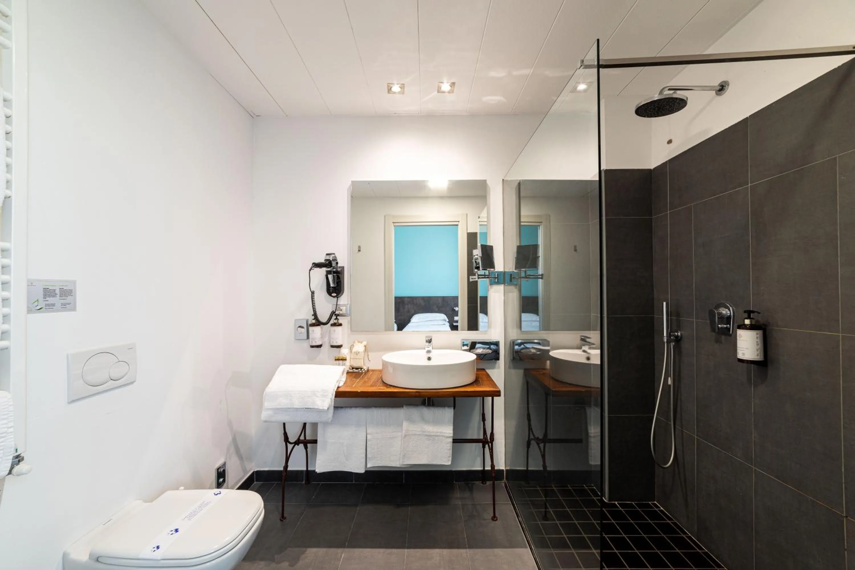 Shower in Phi Hotel Milano