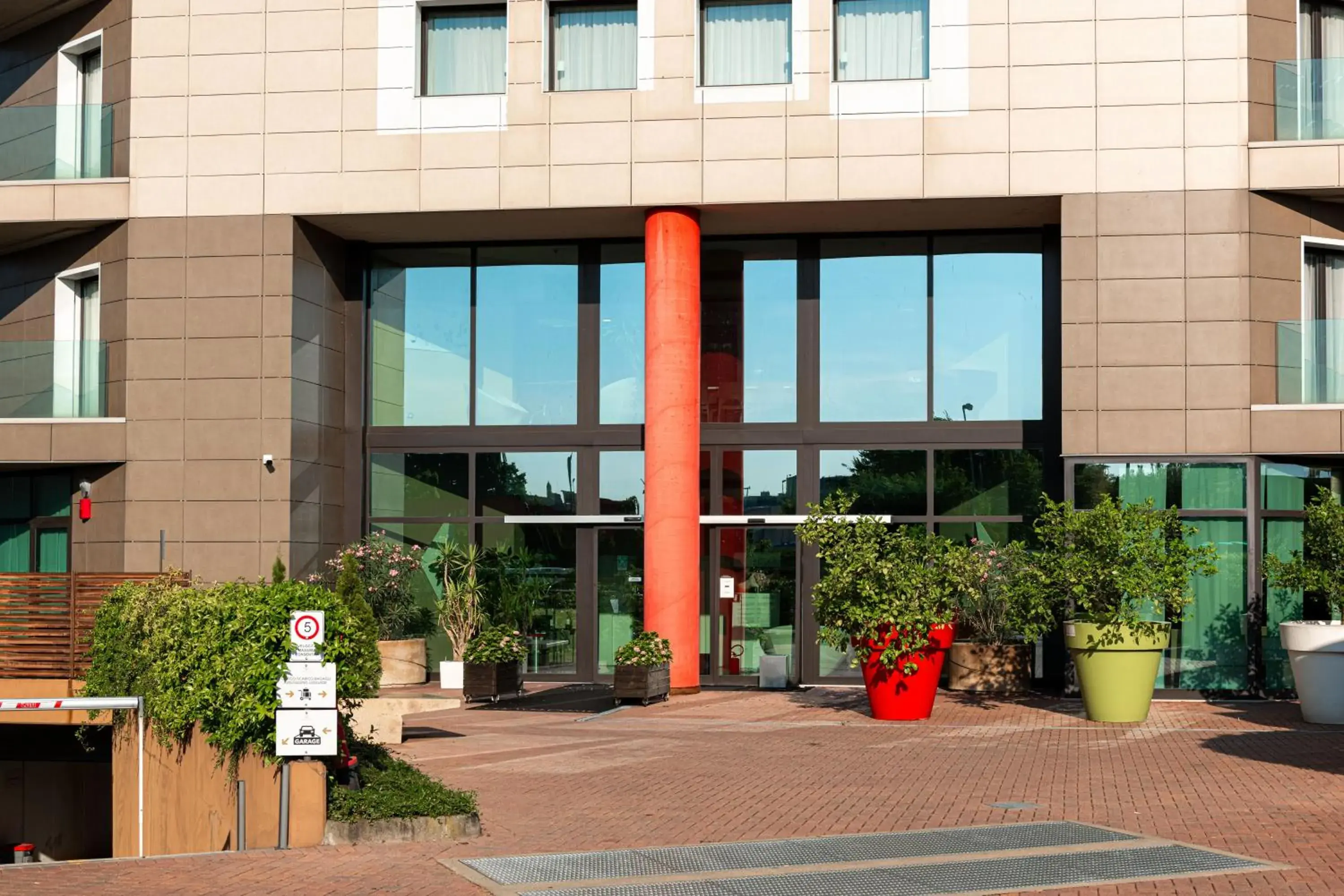 Property building in Phi Hotel Milano Property building in Phi Hotel Milano