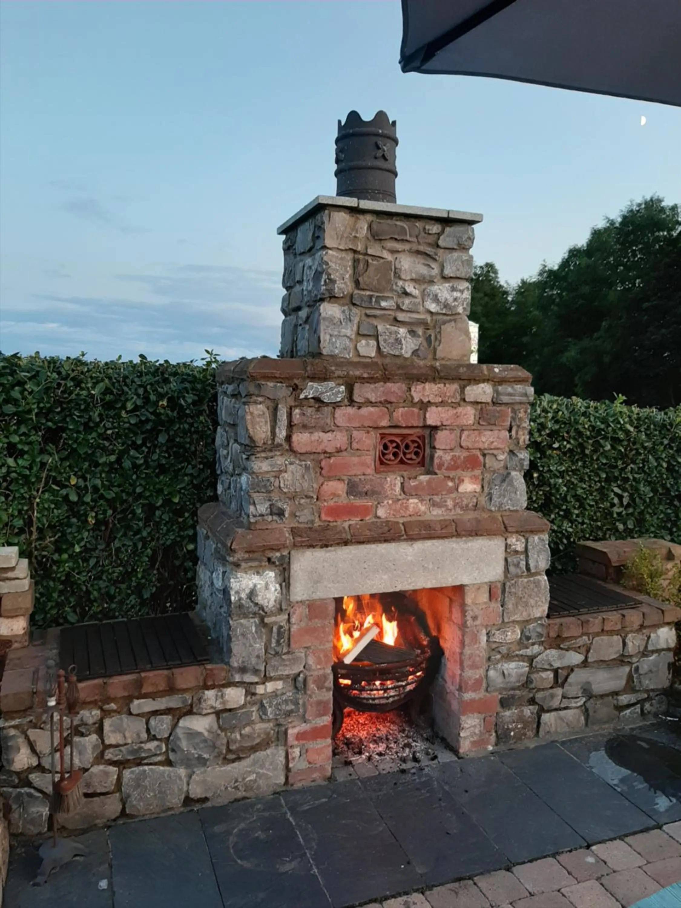 BBQ facilities in Riverside Lodge