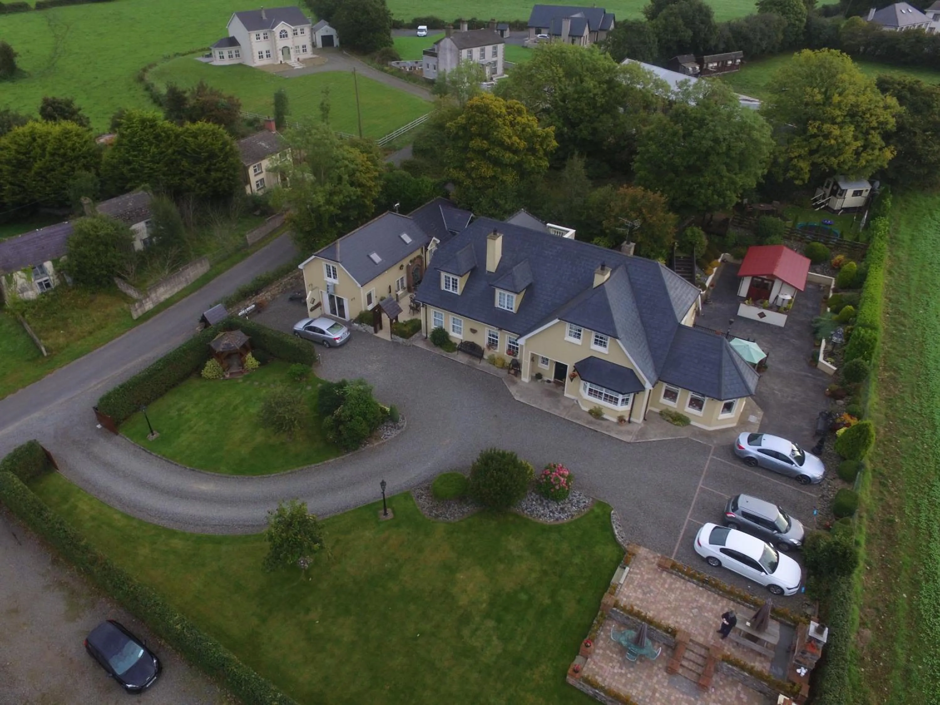 Bird's eye view in Riverside Lodge