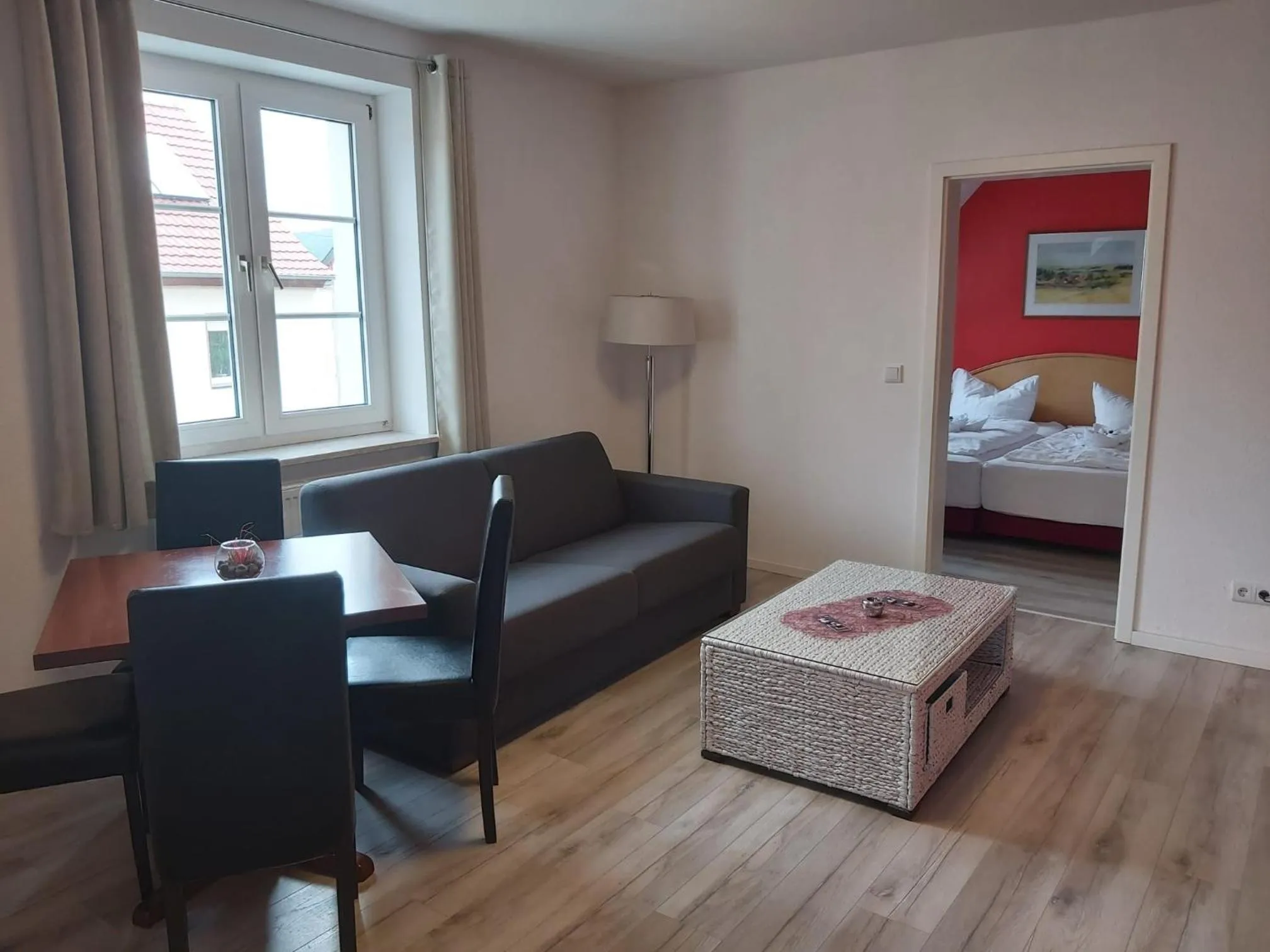 Living room, Bed in Gasthof zur Alten Post