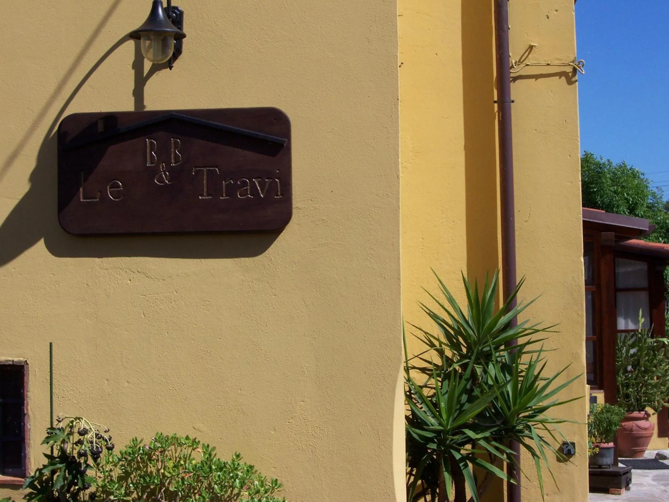 Decorative detail in Le Travi