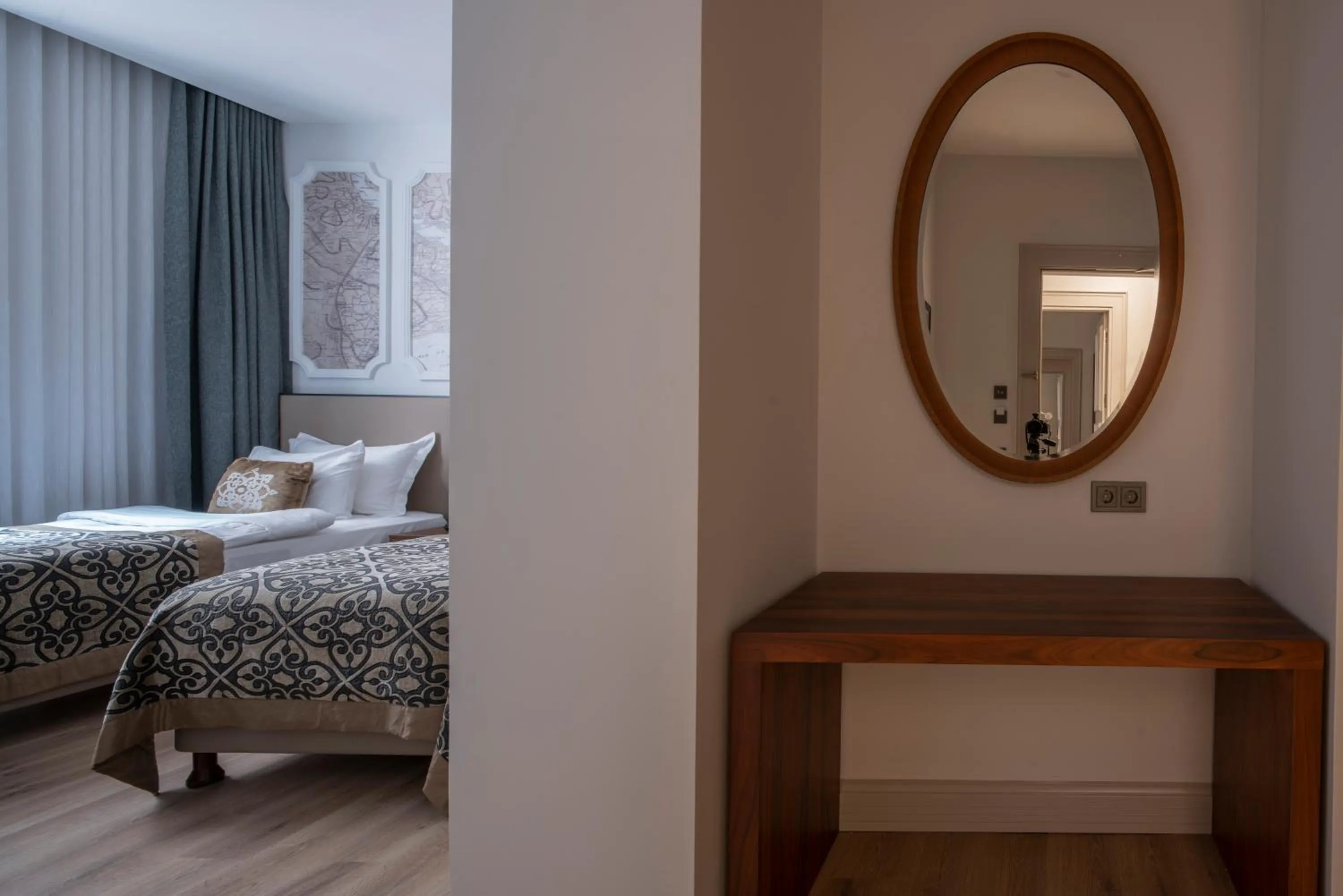 Bed in Akka Suites Taksim-Special Class