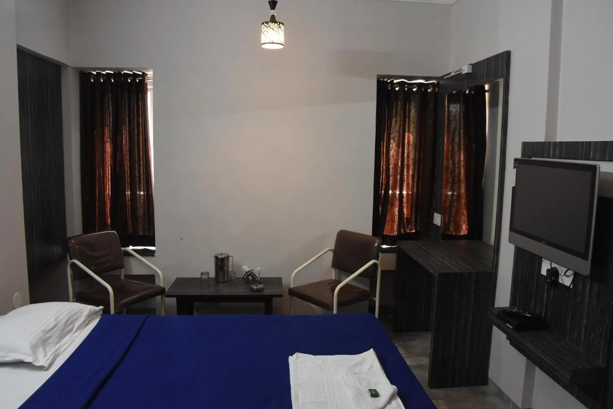 TV and multimedia in Hotel Vrindavan Deluxe Kolhapur NEAR CENTRAL BUS STAND