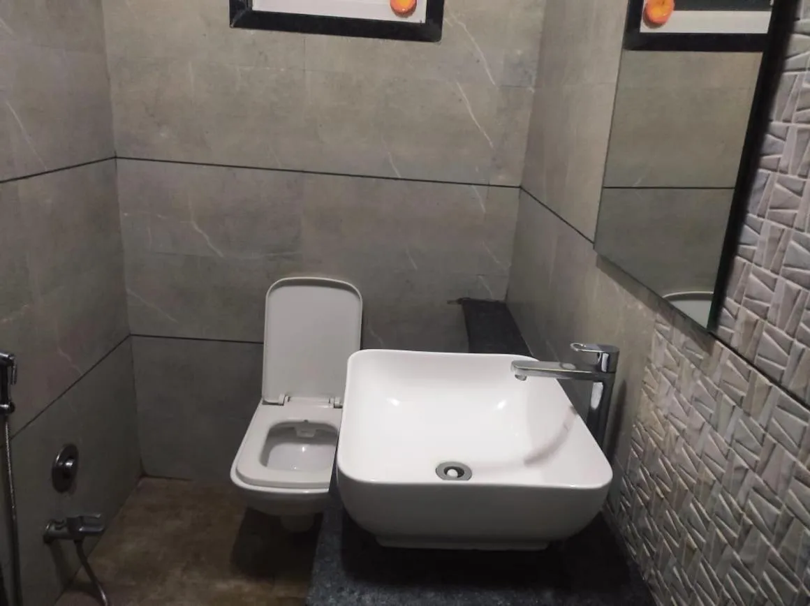 Bathroom in Hotel Vrindavan Deluxe Kolhapur NEAR CENTRAL BUS STAND