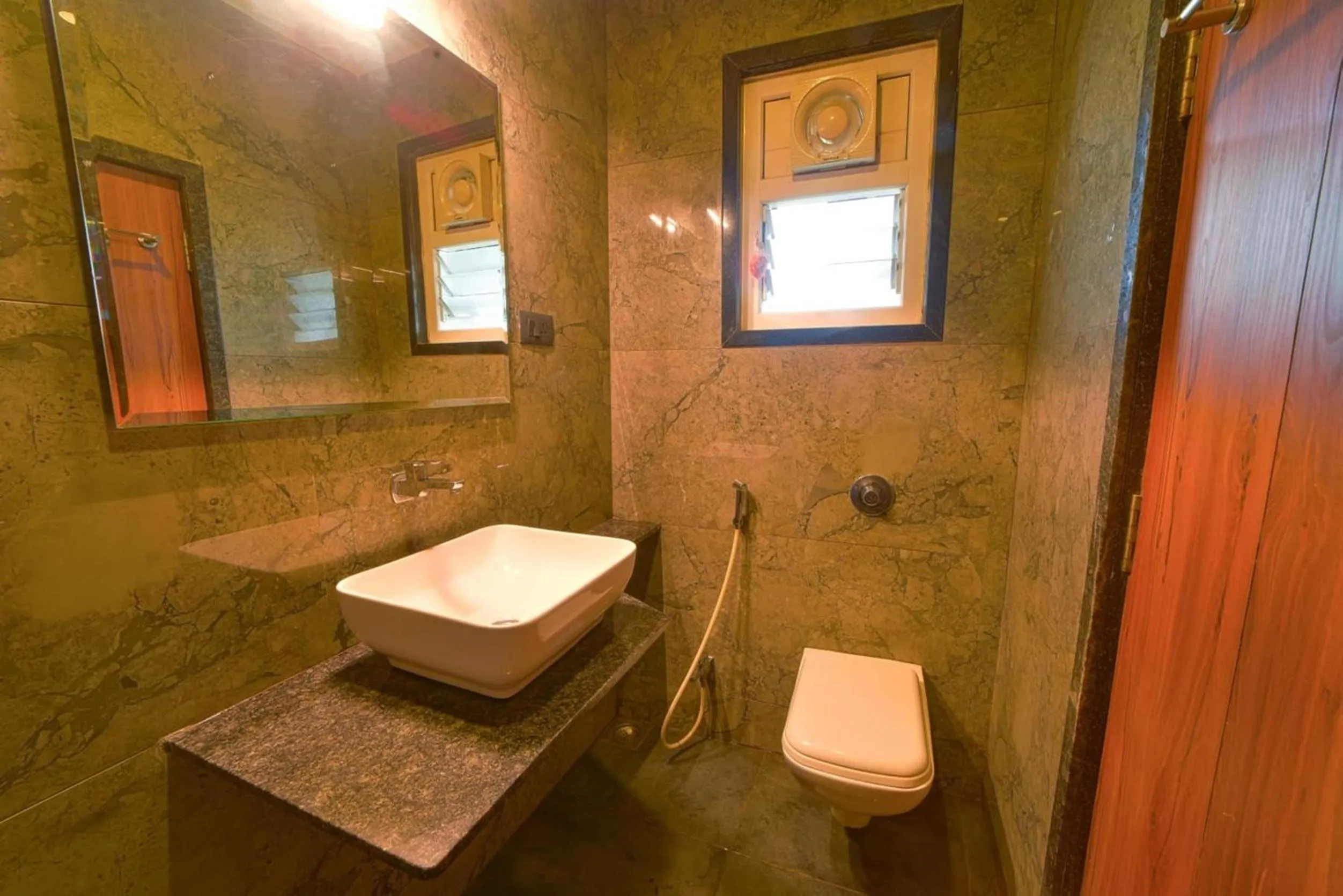 Bathroom in Hotel Vrindavan Deluxe Kolhapur NEAR CENTRAL BUS STAND