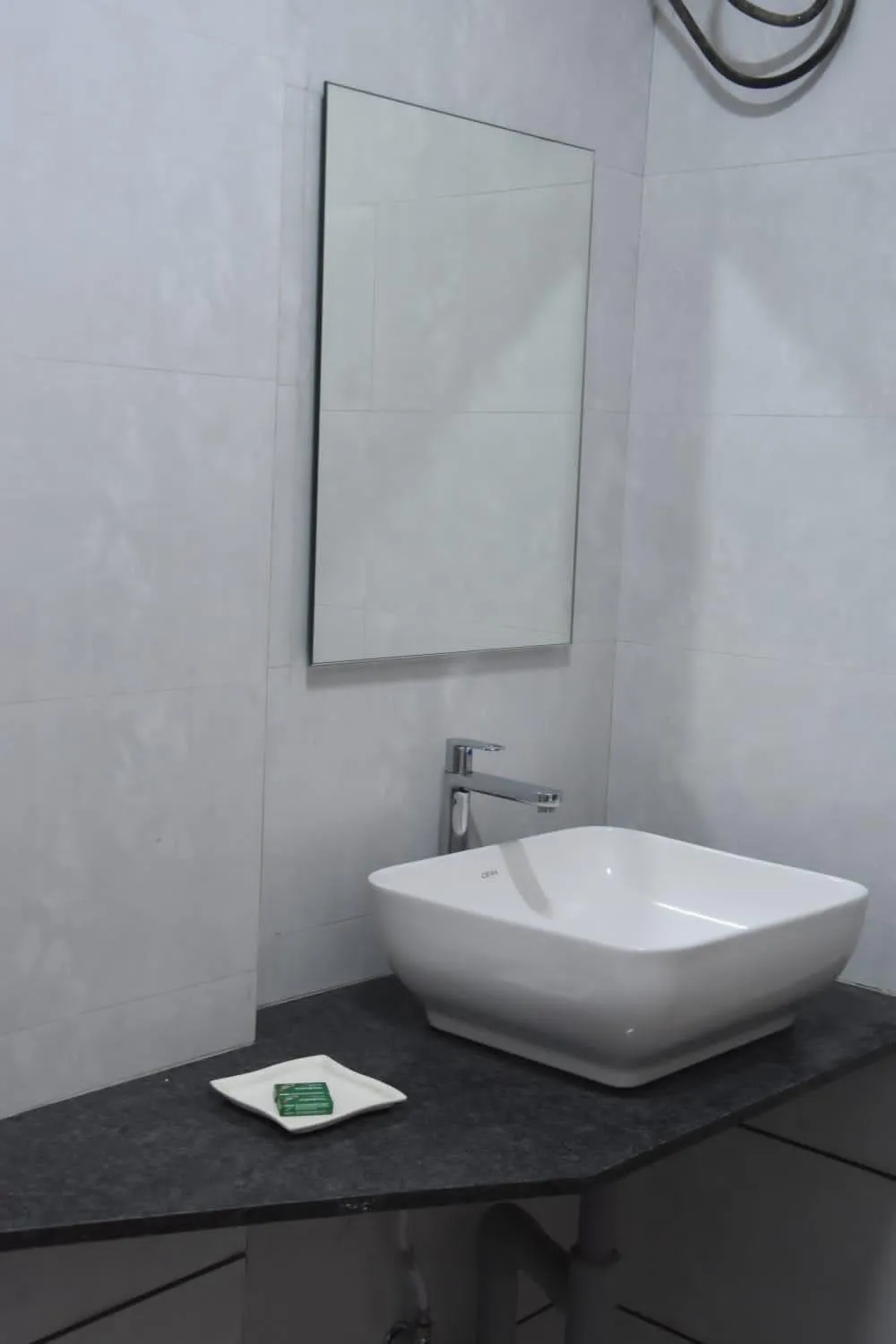 Bathroom in Hotel Vrindavan Deluxe Kolhapur NEAR CENTRAL BUS STAND