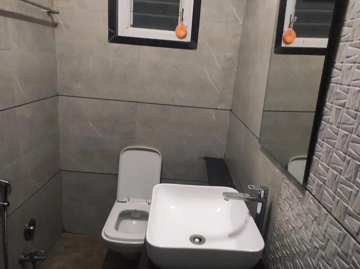 Bathroom in Hotel Vrindavan Deluxe Kolhapur NEAR CENTRAL BUS STAND