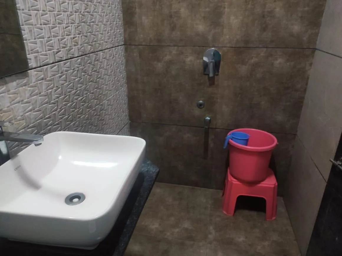 Bathroom in Hotel Vrindavan Deluxe Kolhapur NEAR CENTRAL BUS STAND