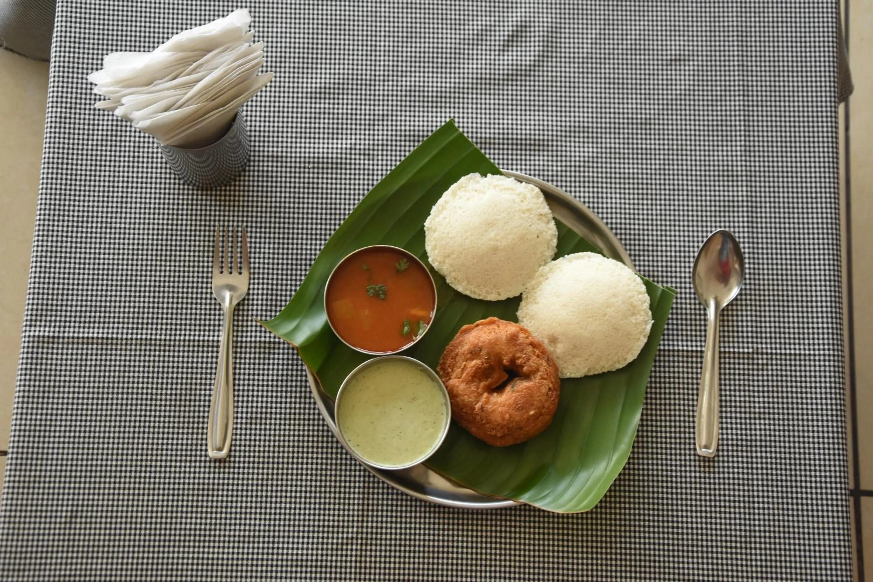 Buffet breakfast in Hotel Vrindavan Deluxe Kolhapur NEAR CENTRAL BUS STAND