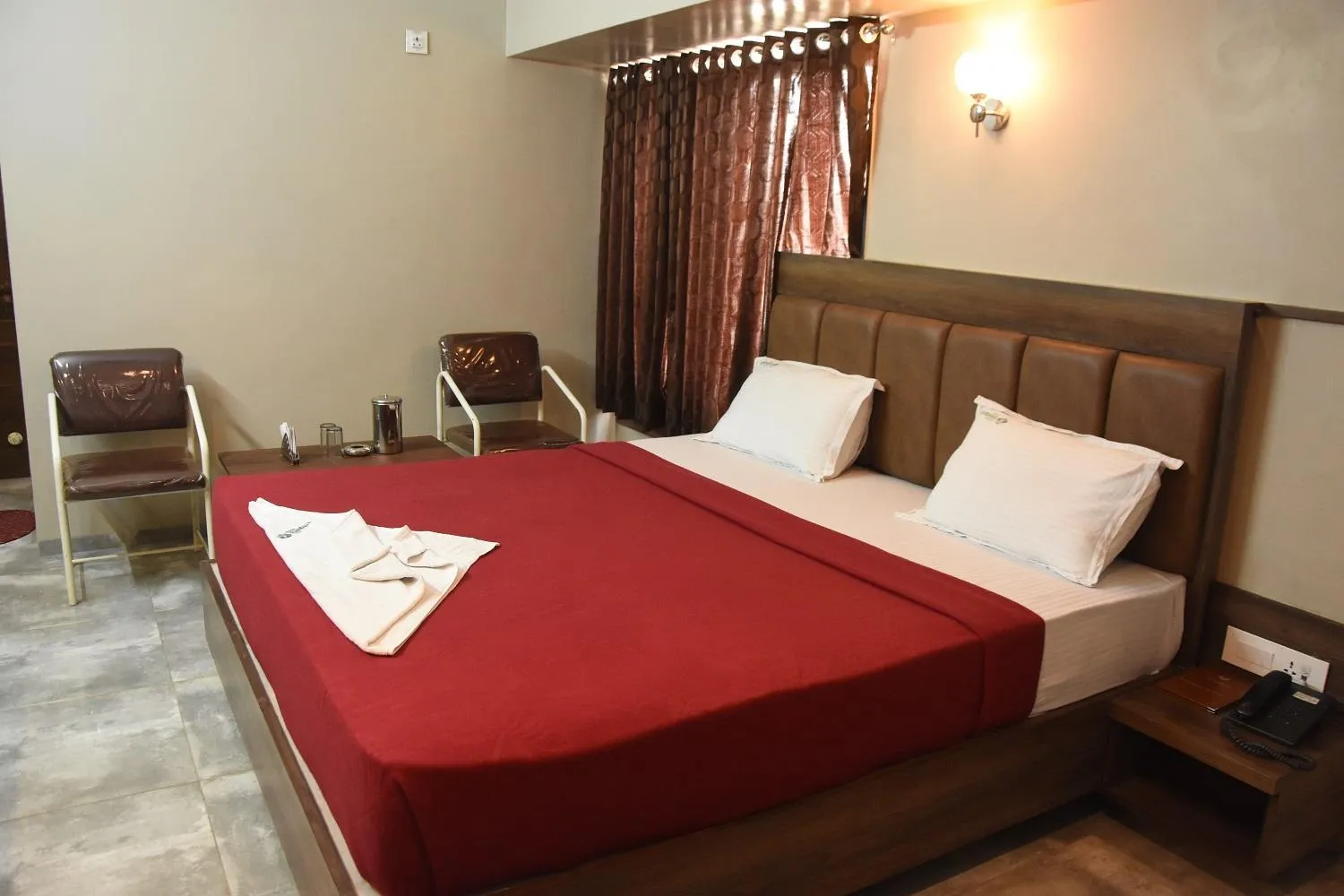Photo of the whole room in Hotel Vrindavan Deluxe Kolhapur NEAR CENTRAL BUS STAND