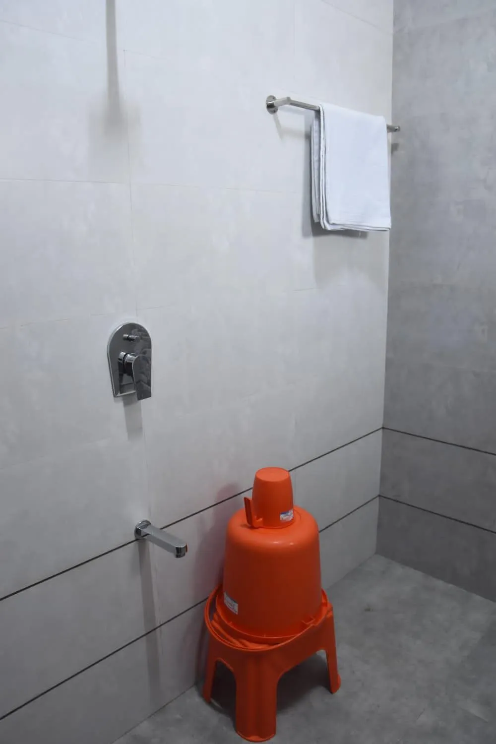 Bathroom in Hotel Vrindavan Deluxe Kolhapur NEAR CENTRAL BUS STAND