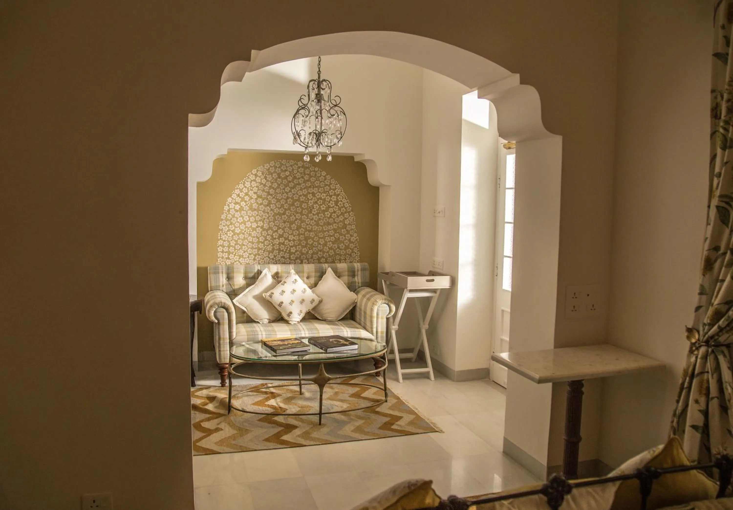 Living room in The Rohet House