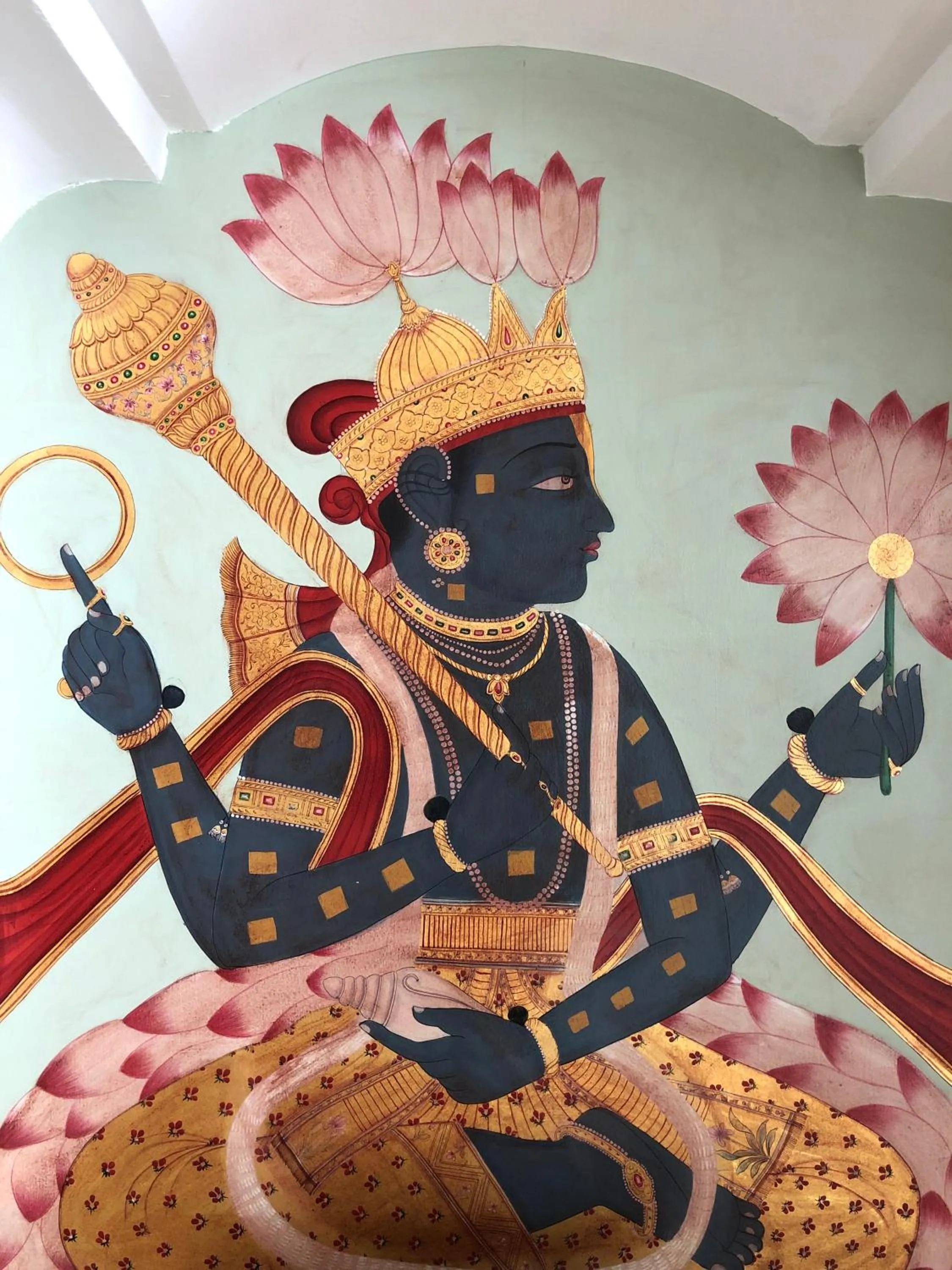 Decorative detail in The Rohet House