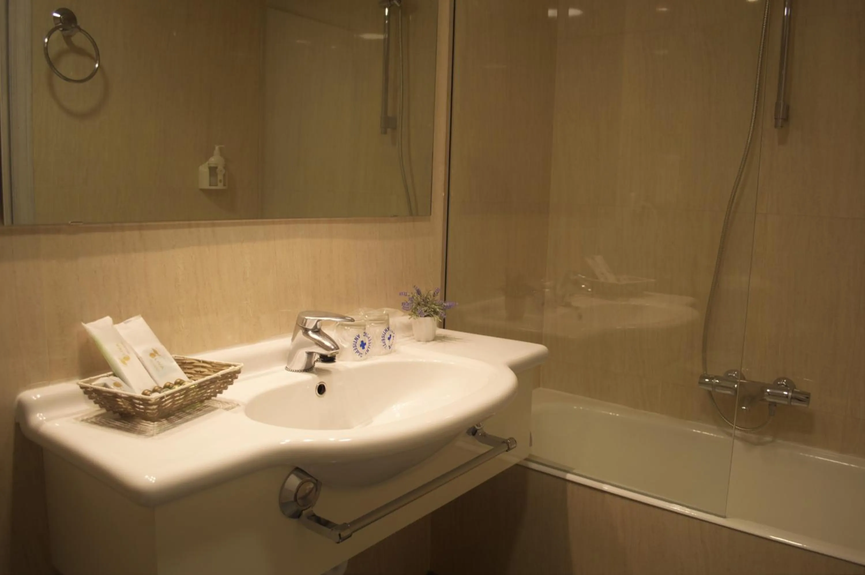 Bathroom in Ares Hotel