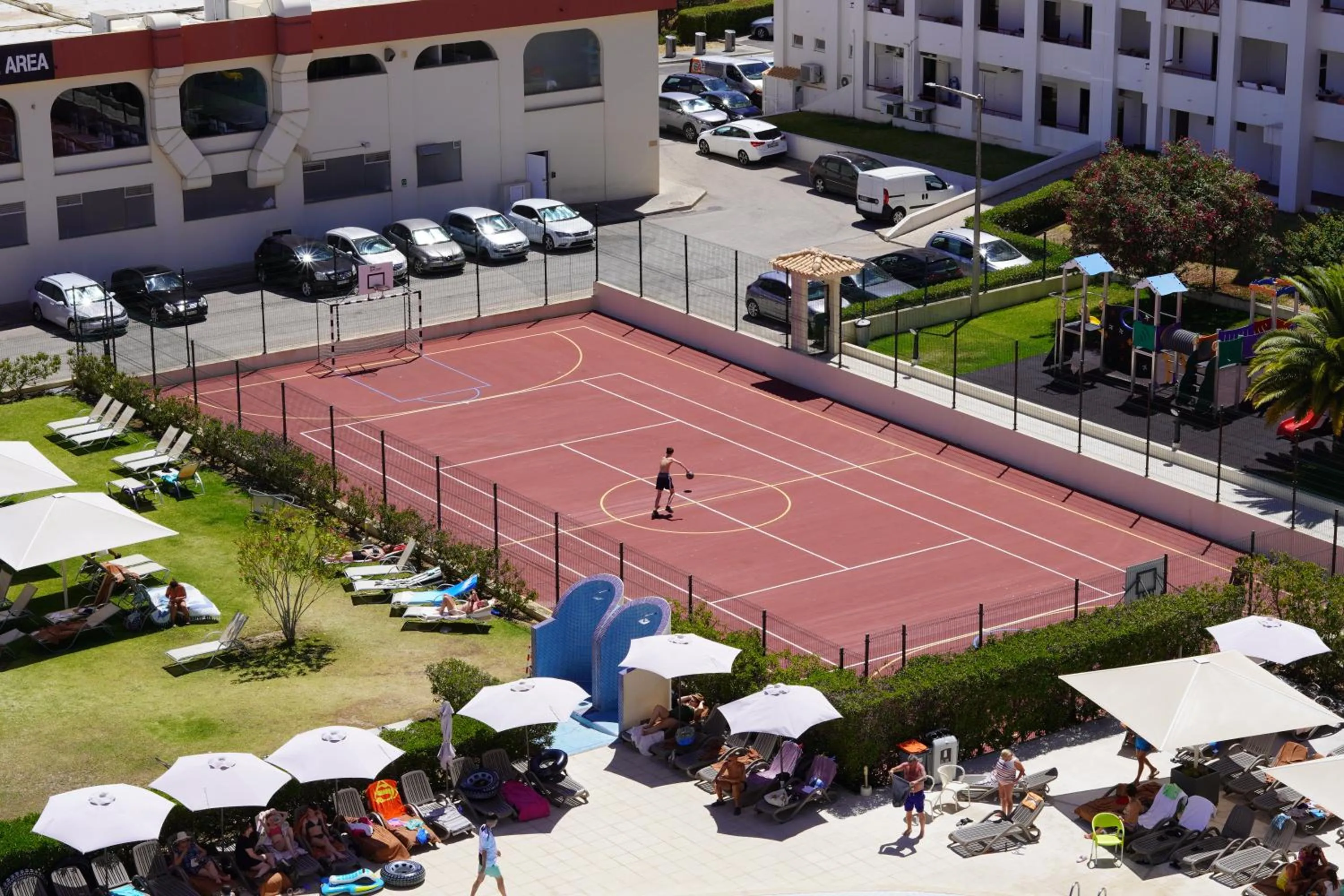 Tennis court in Ukino Palmeiras Village - 24h All Inclusive