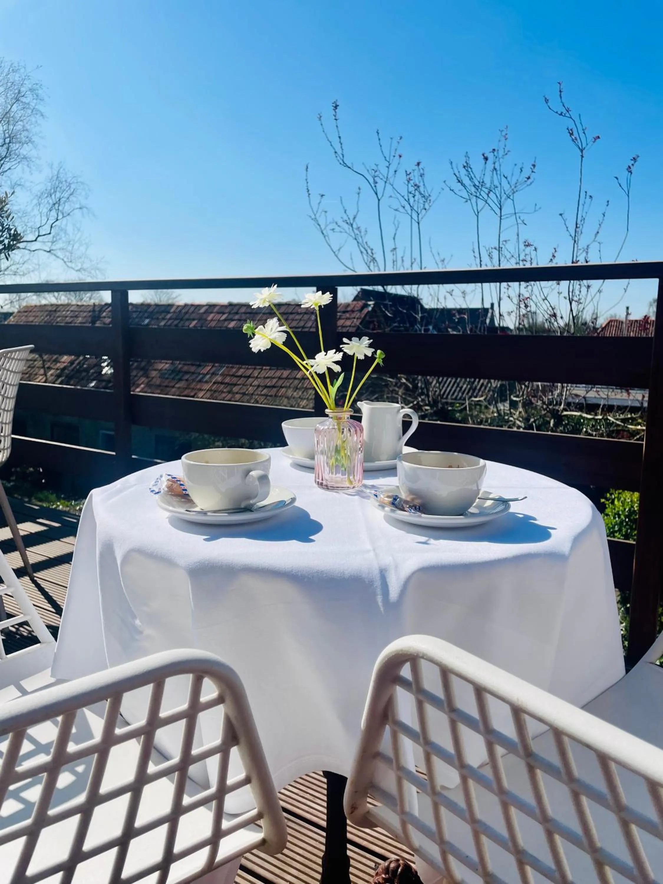 Balcony/Terrace in Herberg Het Rechthuis
