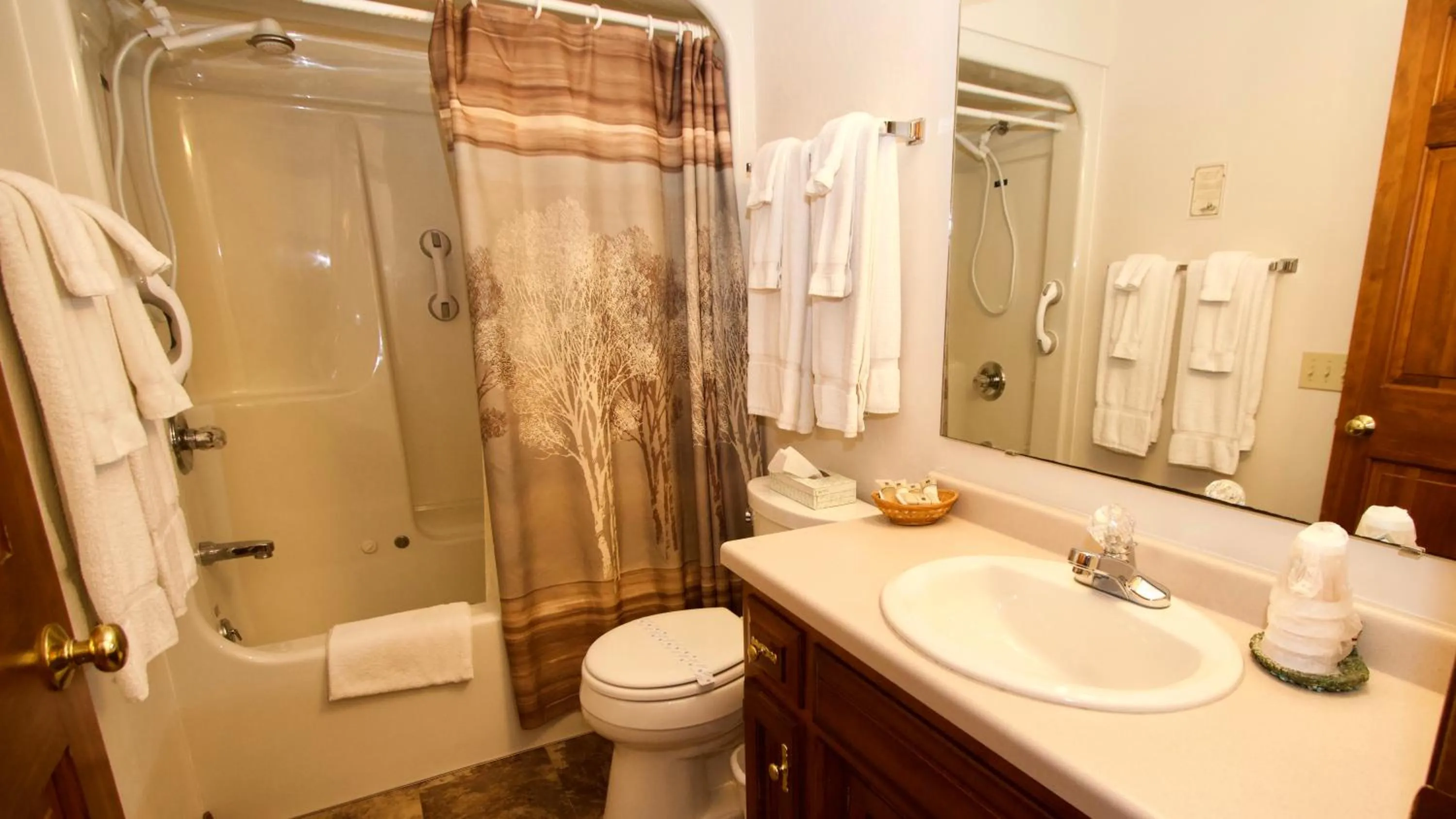 Bathroom in Baileys Harbor Yacht Club Resort