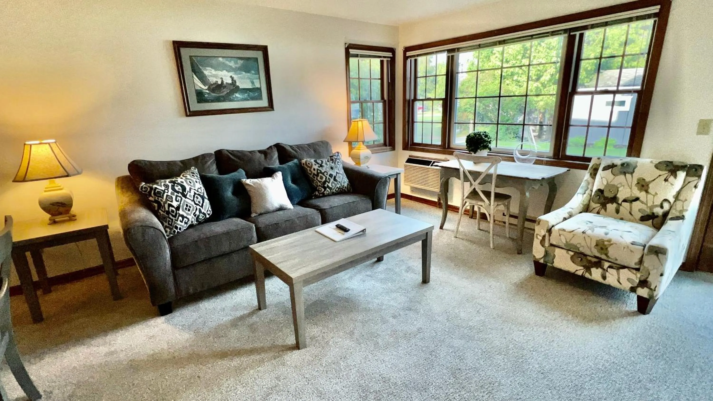 Living room in Baileys Harbor Yacht Club Resort