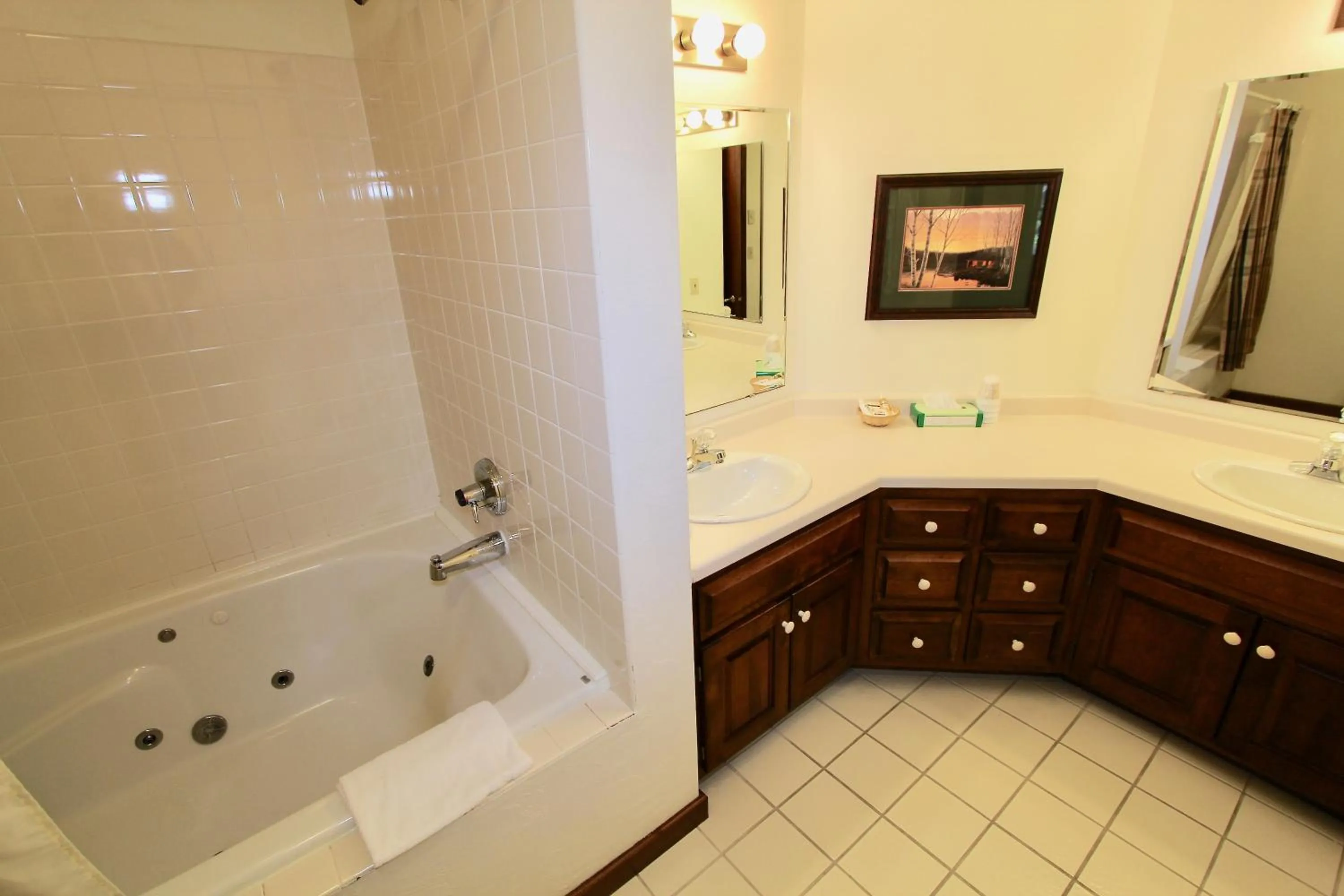 Bathroom in Baileys Harbor Yacht Club Resort