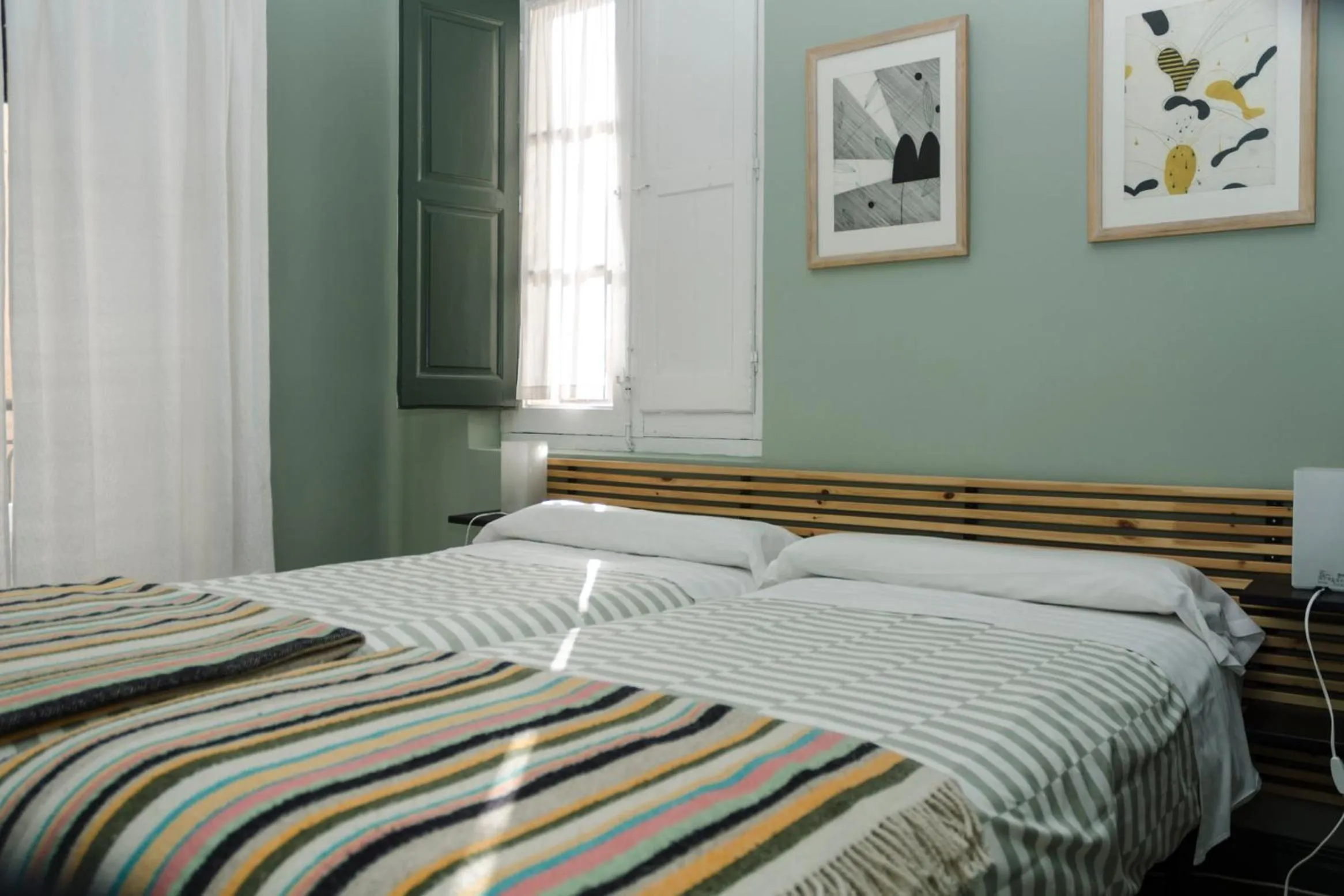 Bedroom, Bed in Pensión Blanca B&B