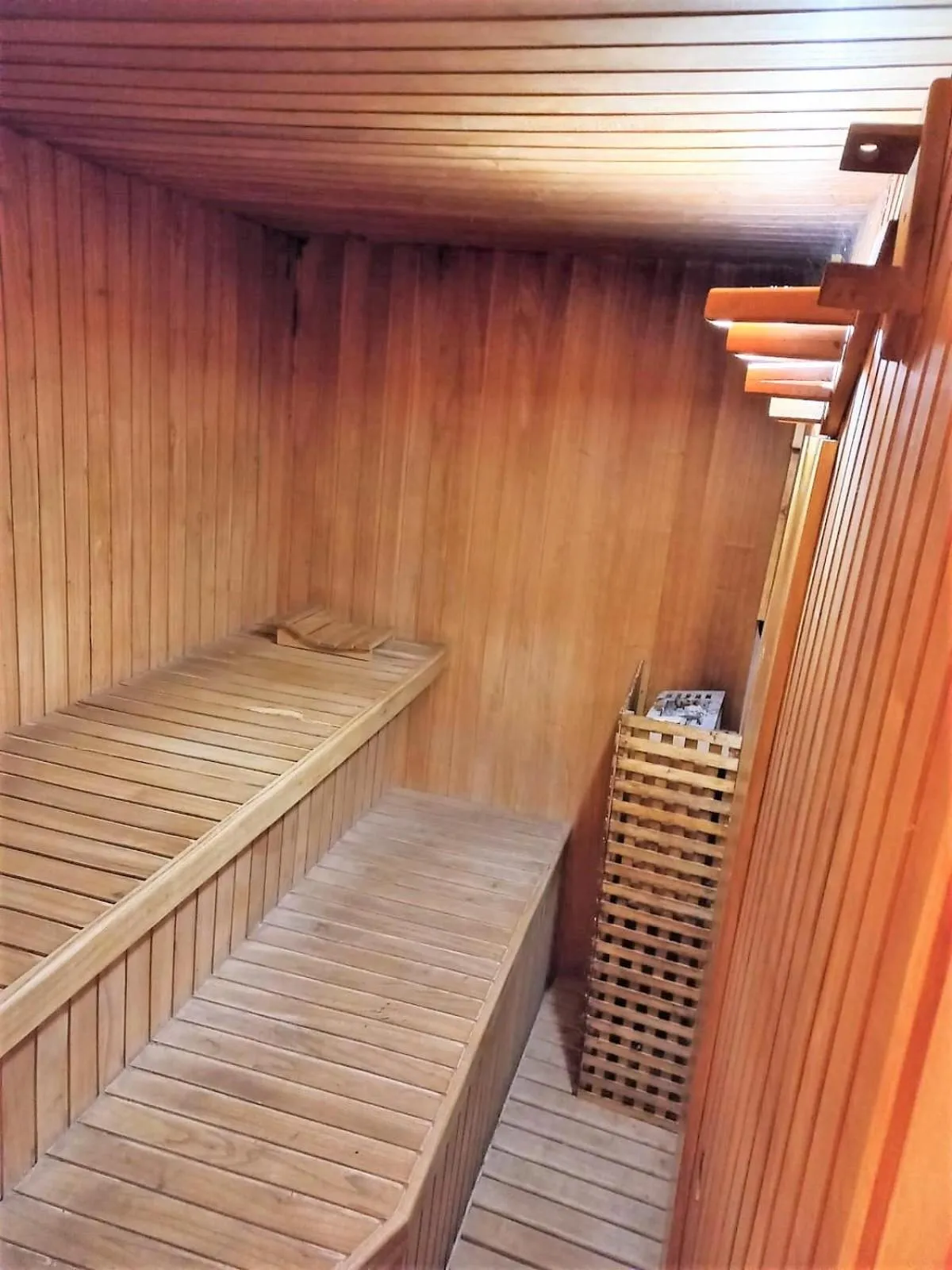 Sauna, Bed in Colorina Complejo Residencial