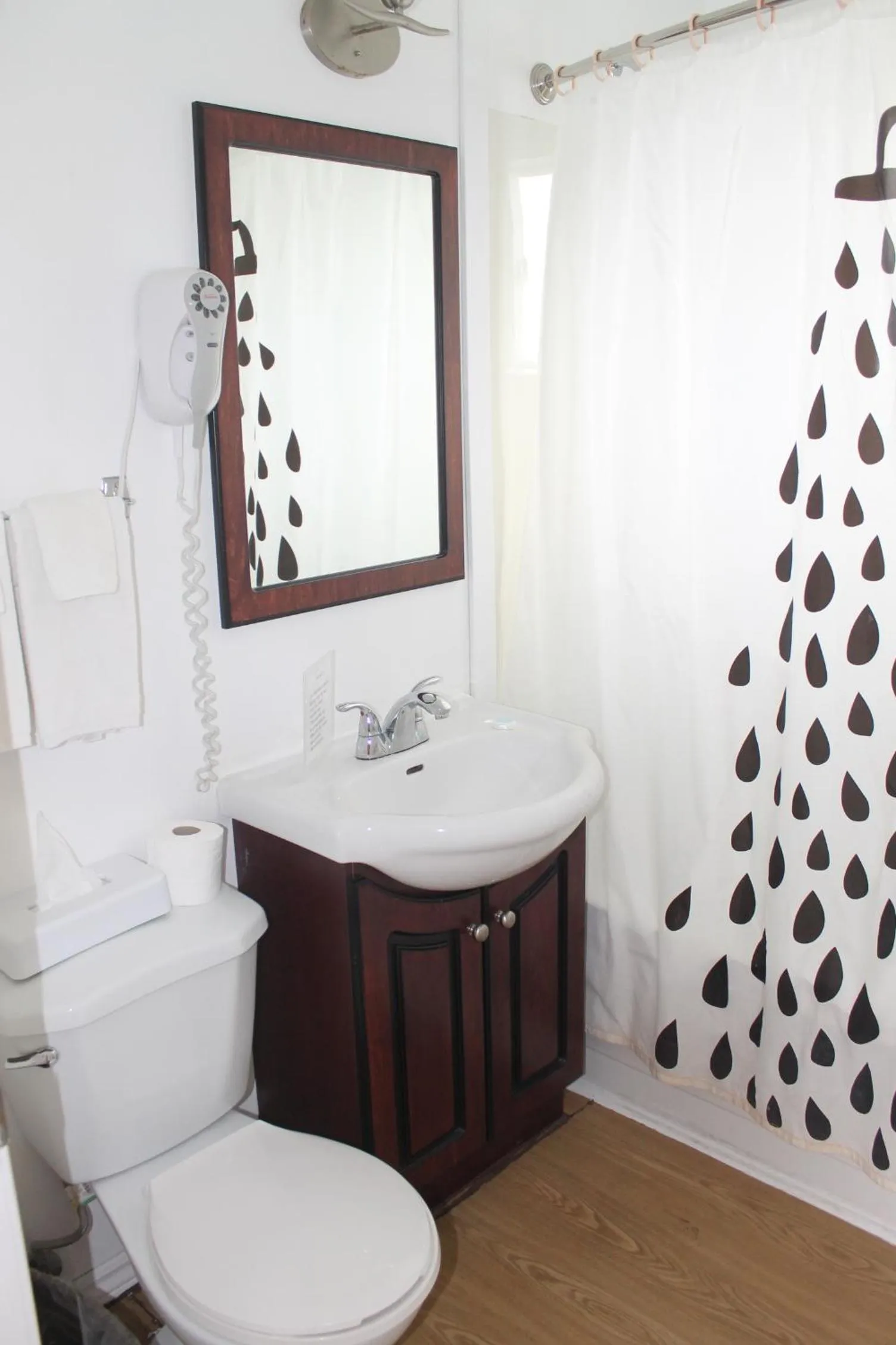 Toilet in Sage Hills Motel