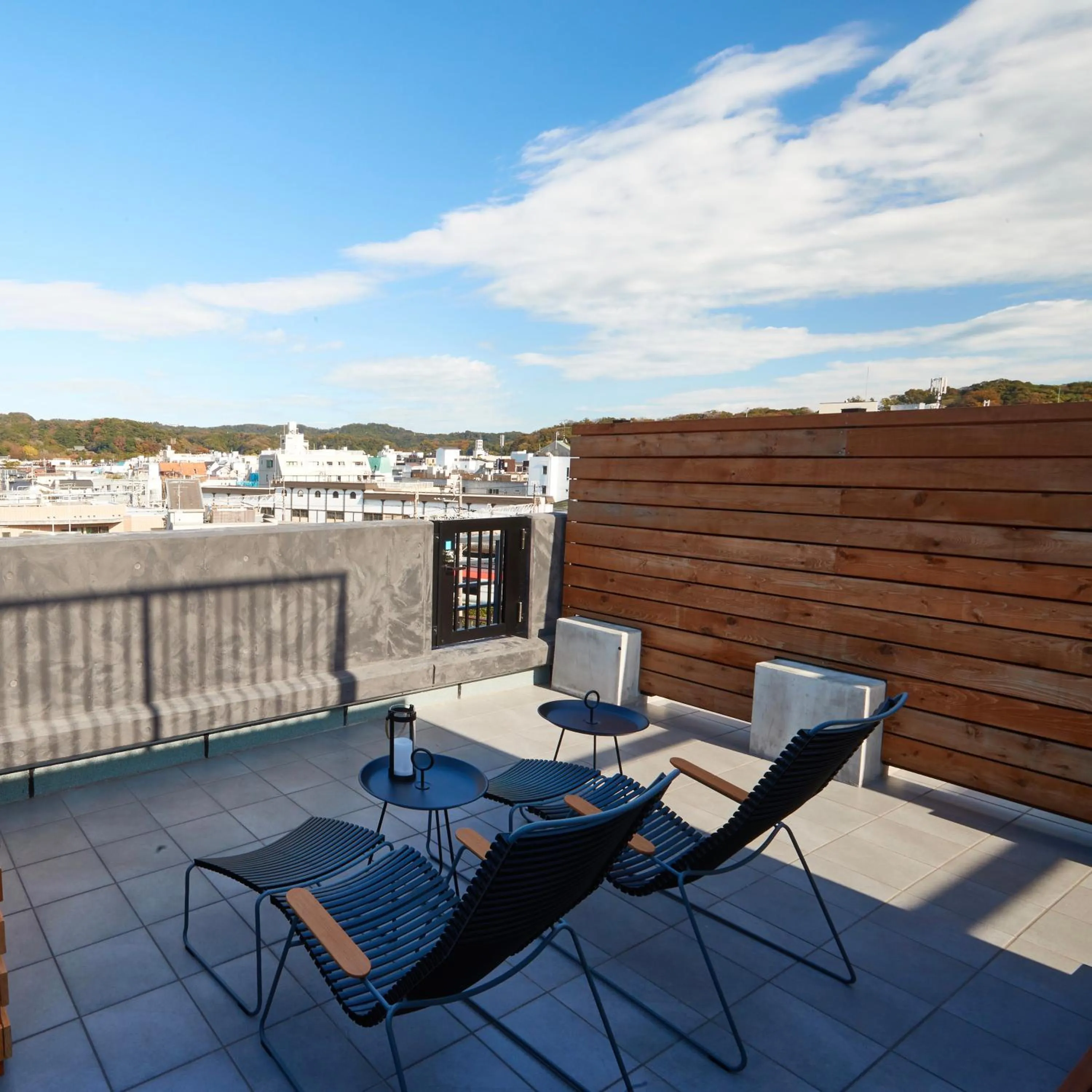 Balcony/Terrace in KAMAKURA Hotel