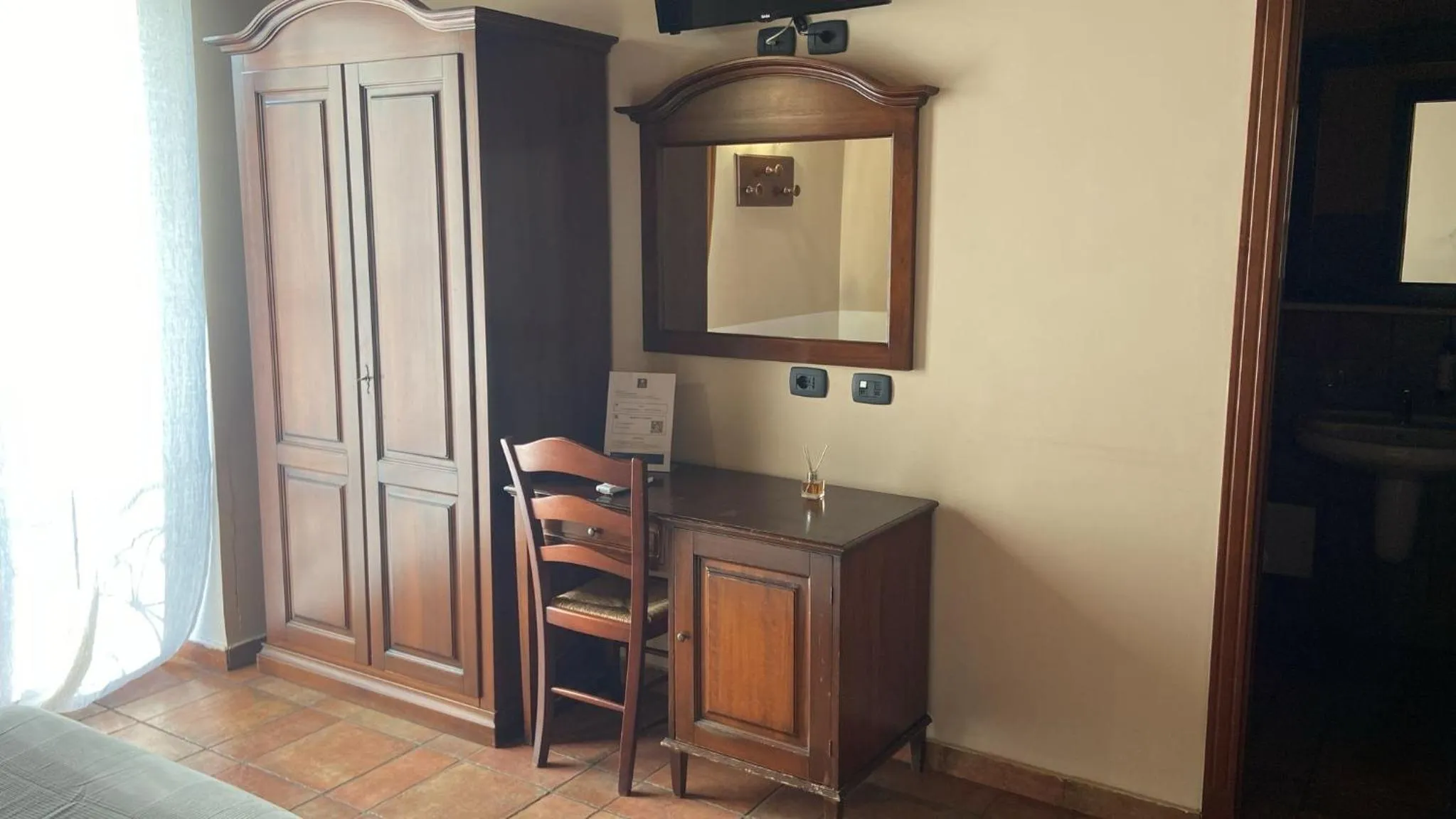 Seating area in Hotel Capomulini 3 Stelle