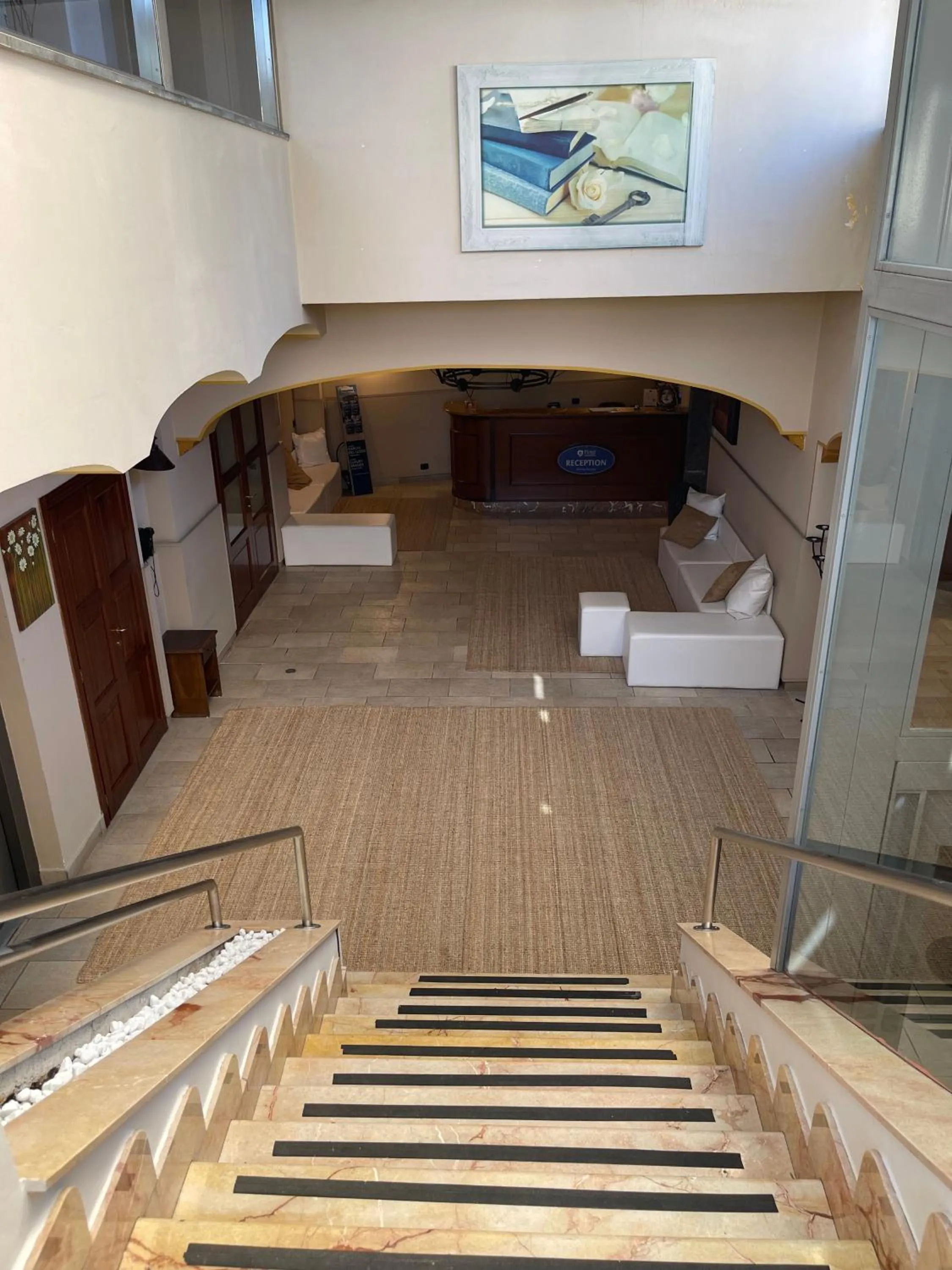 Lobby or reception in Hotel Capomulini 3 Stelle