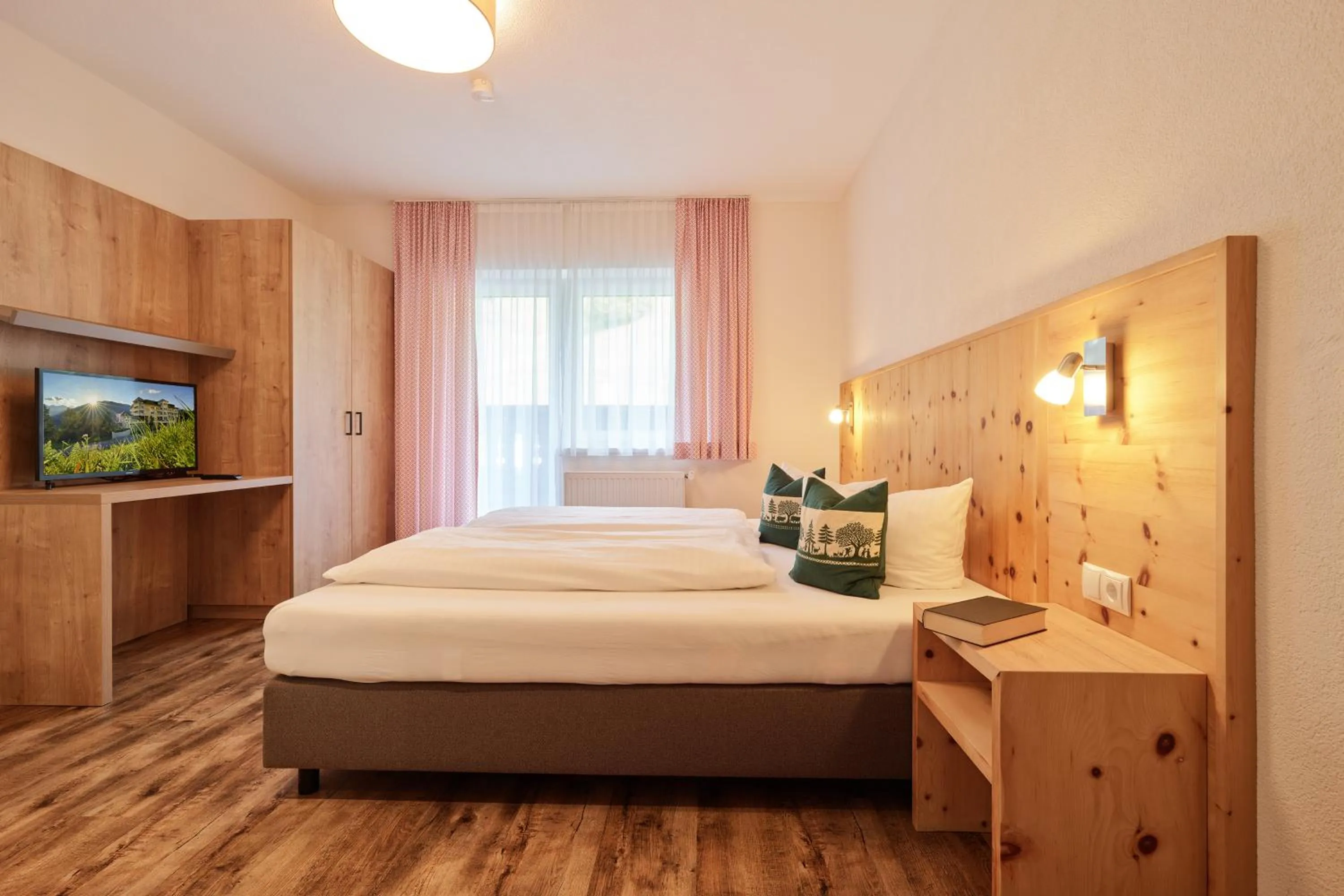 Bed in Pitztal Living Apartments