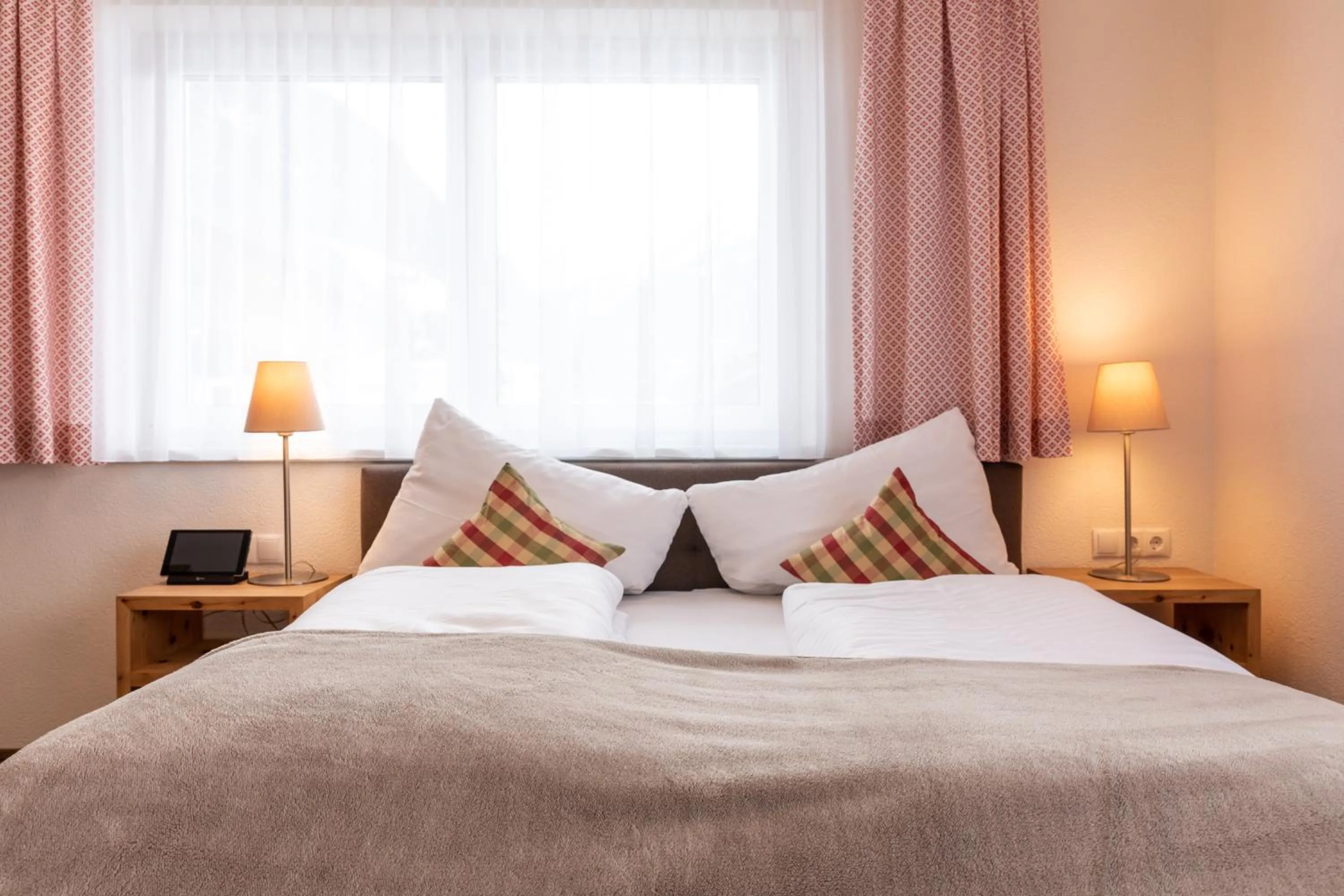 Bed in Pitztal Living Apartments