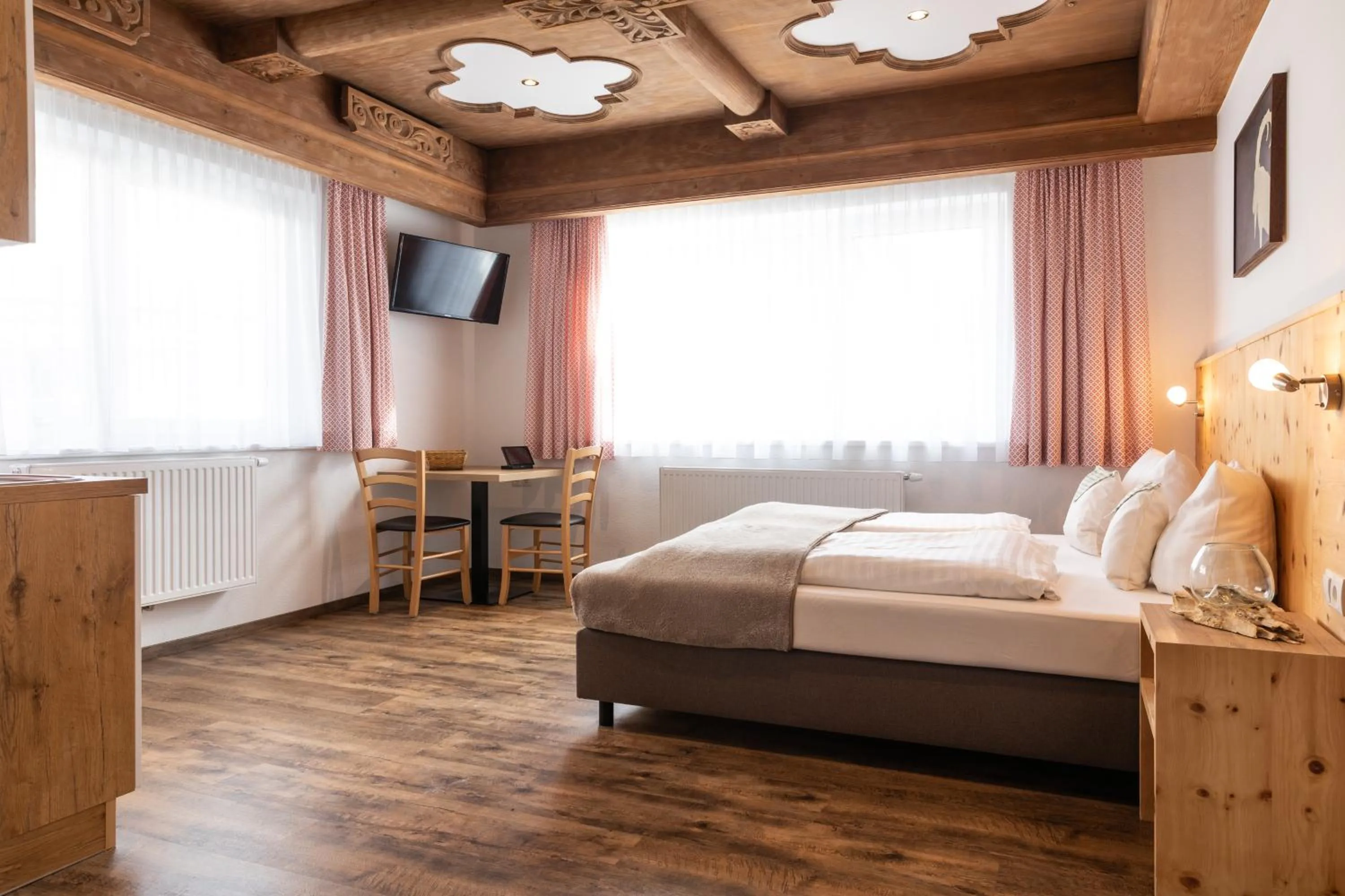 Bed in Pitztal Living Apartments