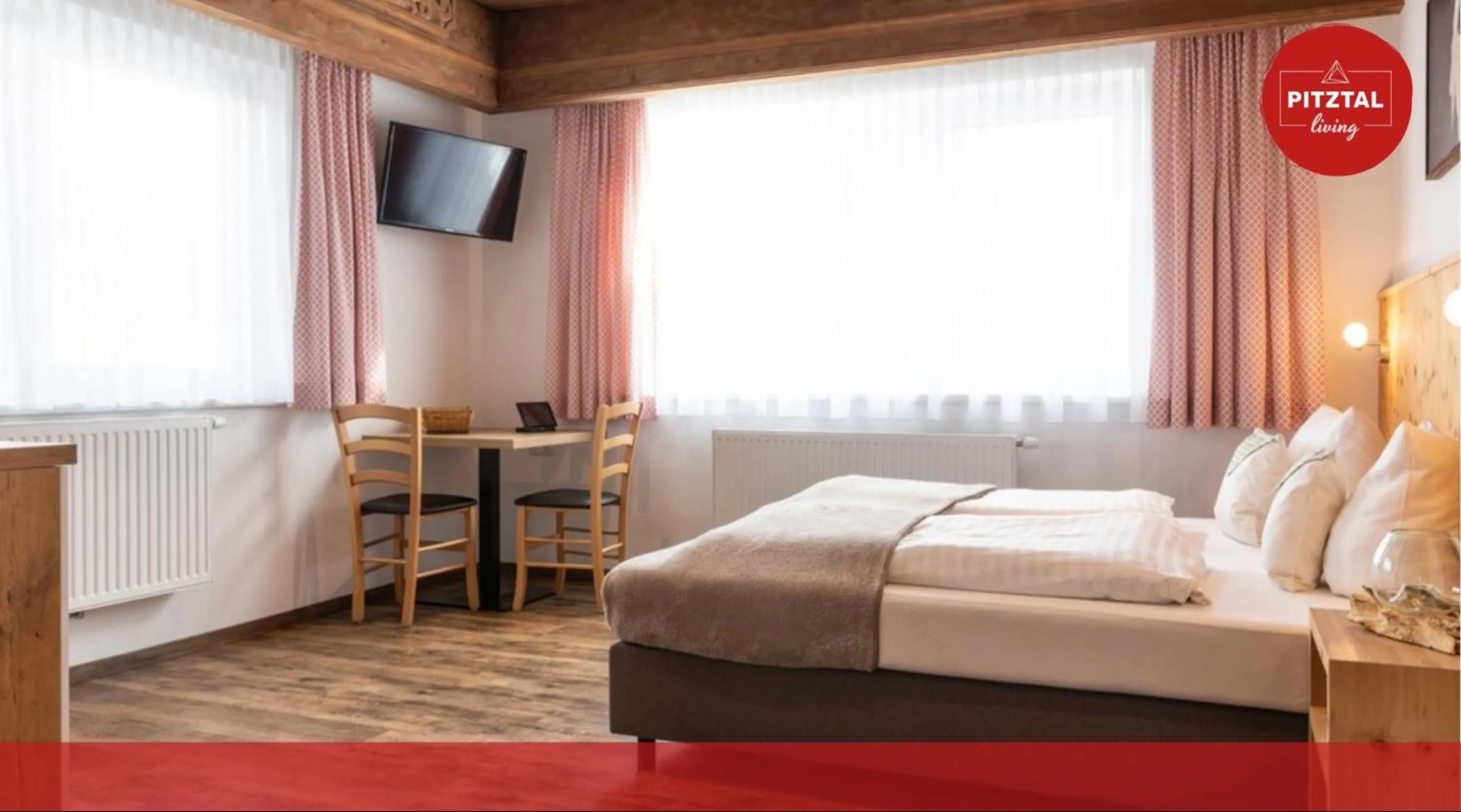 Bed in Pitztal Living Apartments