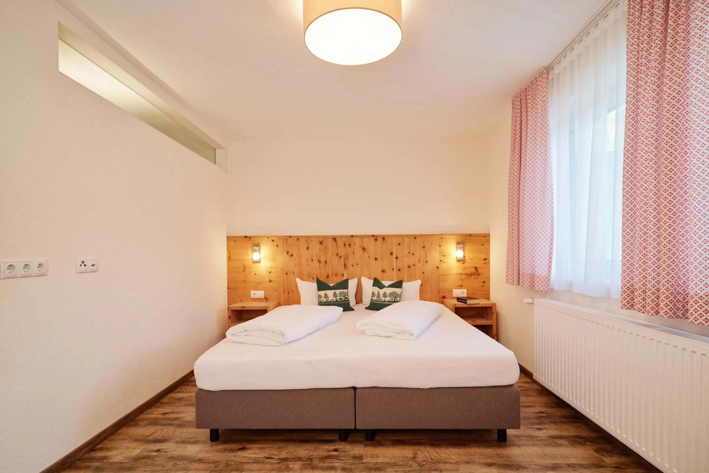 Bed in Pitztal Living Apartments