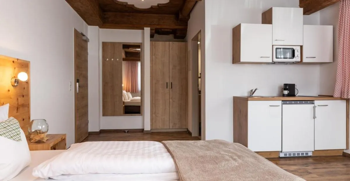 Bed in Pitztal Living Apartments