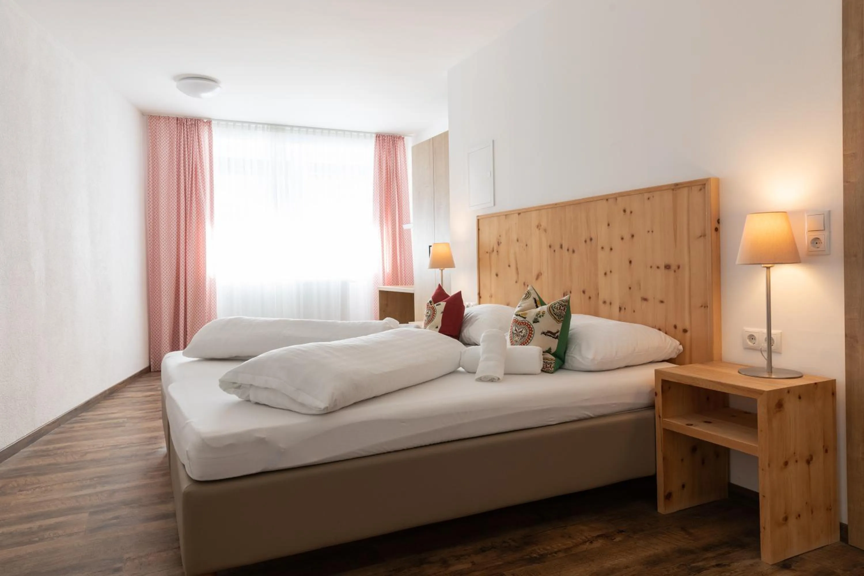 Bed in Pitztal Living Apartments