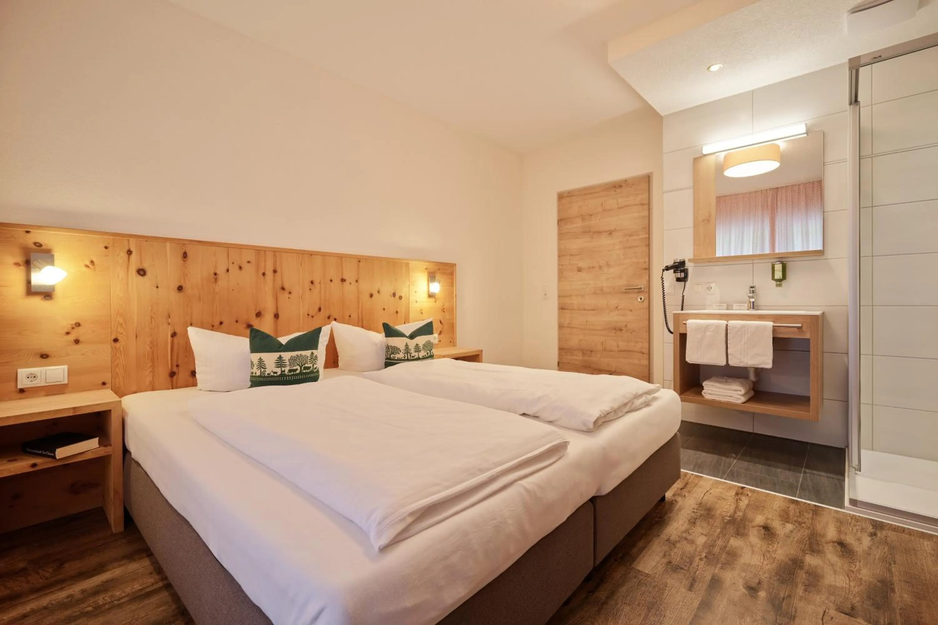 Bed in Pitztal Living Apartments