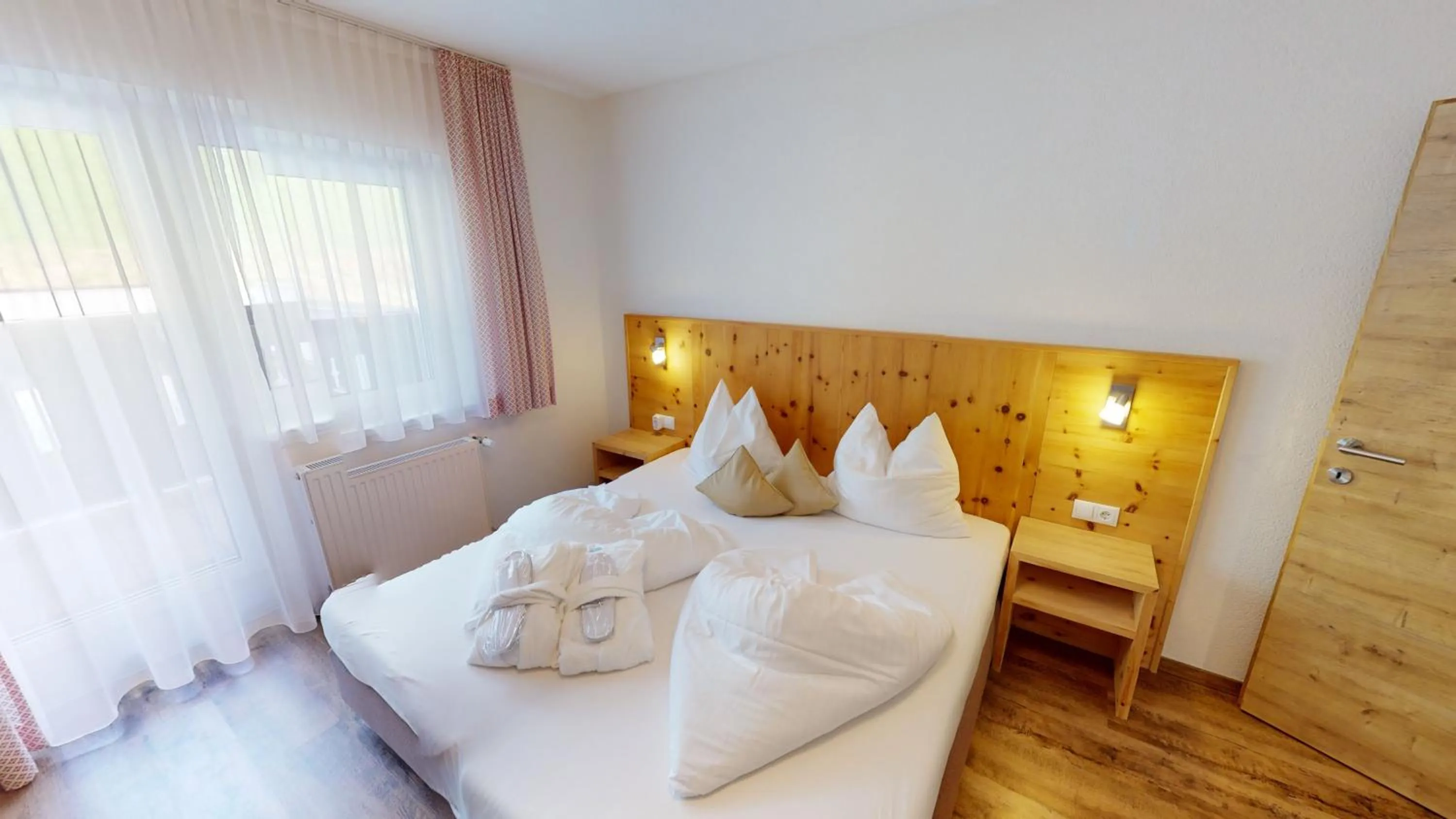 Bed in Pitztal Living Apartments